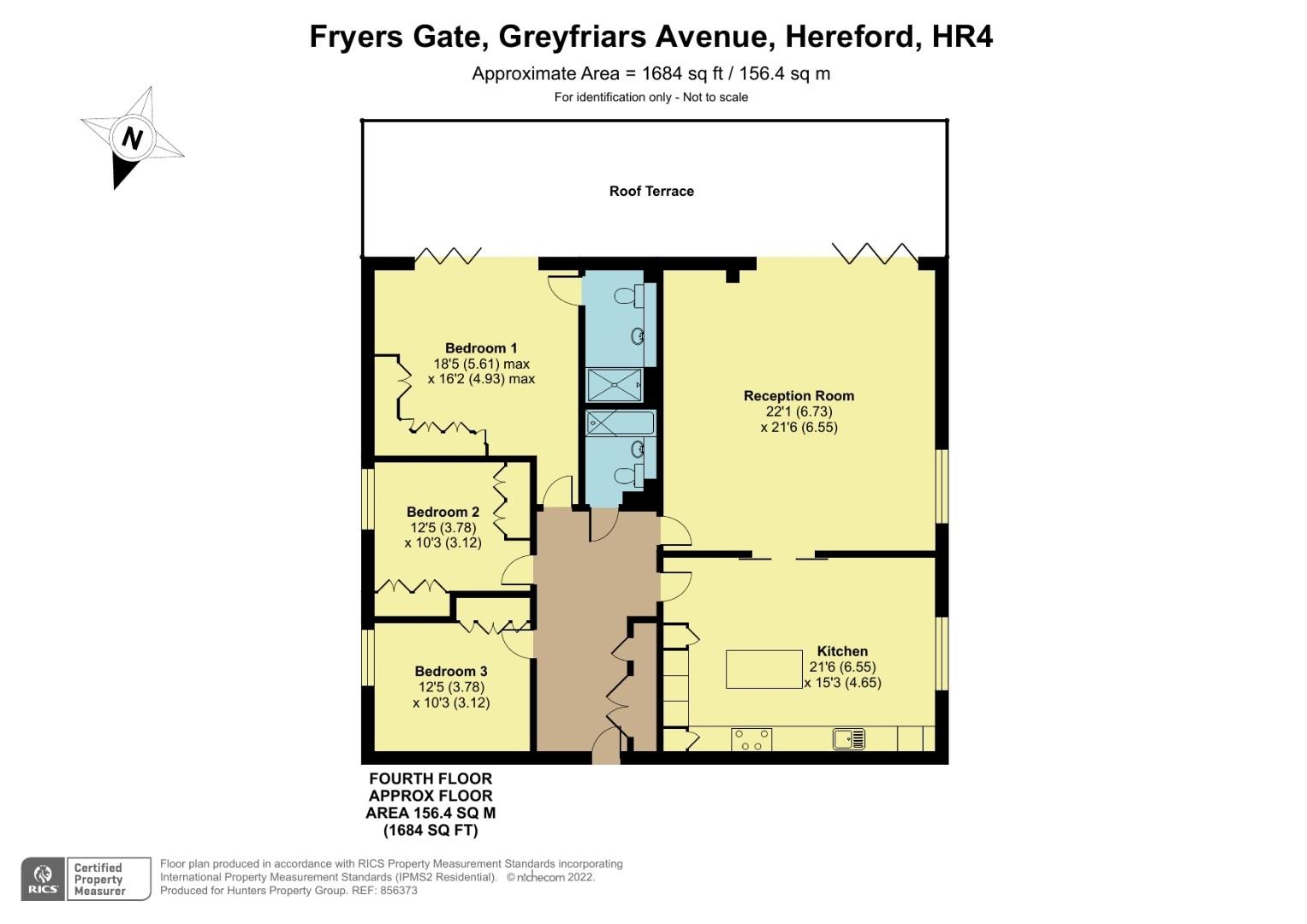 Fryers Gate, Greyfriars Avenue, Hereford, Herefordshire HR4, 3 bedroom