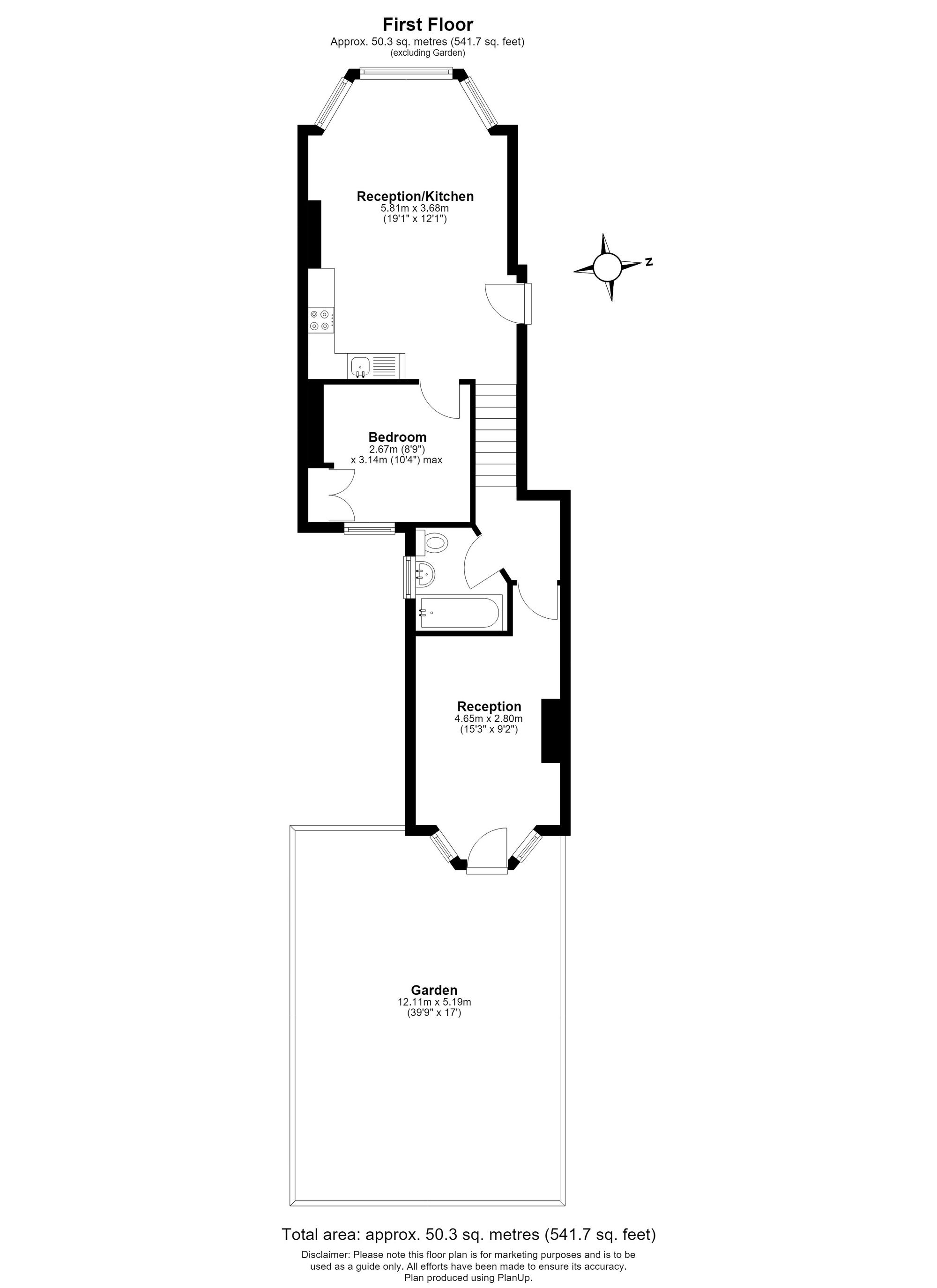 15B Sandrock Road, London floorplan