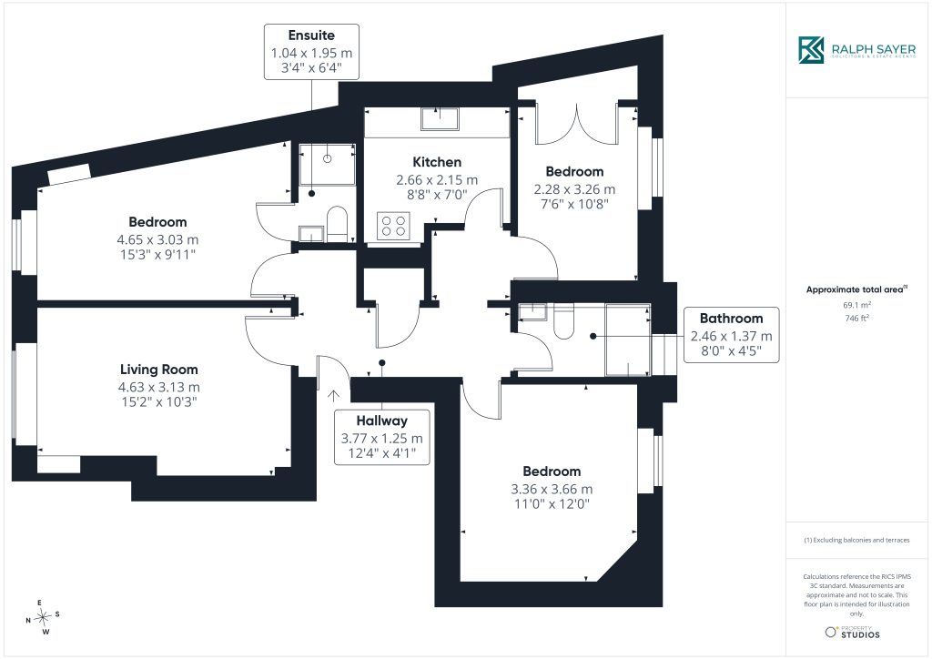131/1, St Johns Road, Corstorphine, Edinburgh floorplan