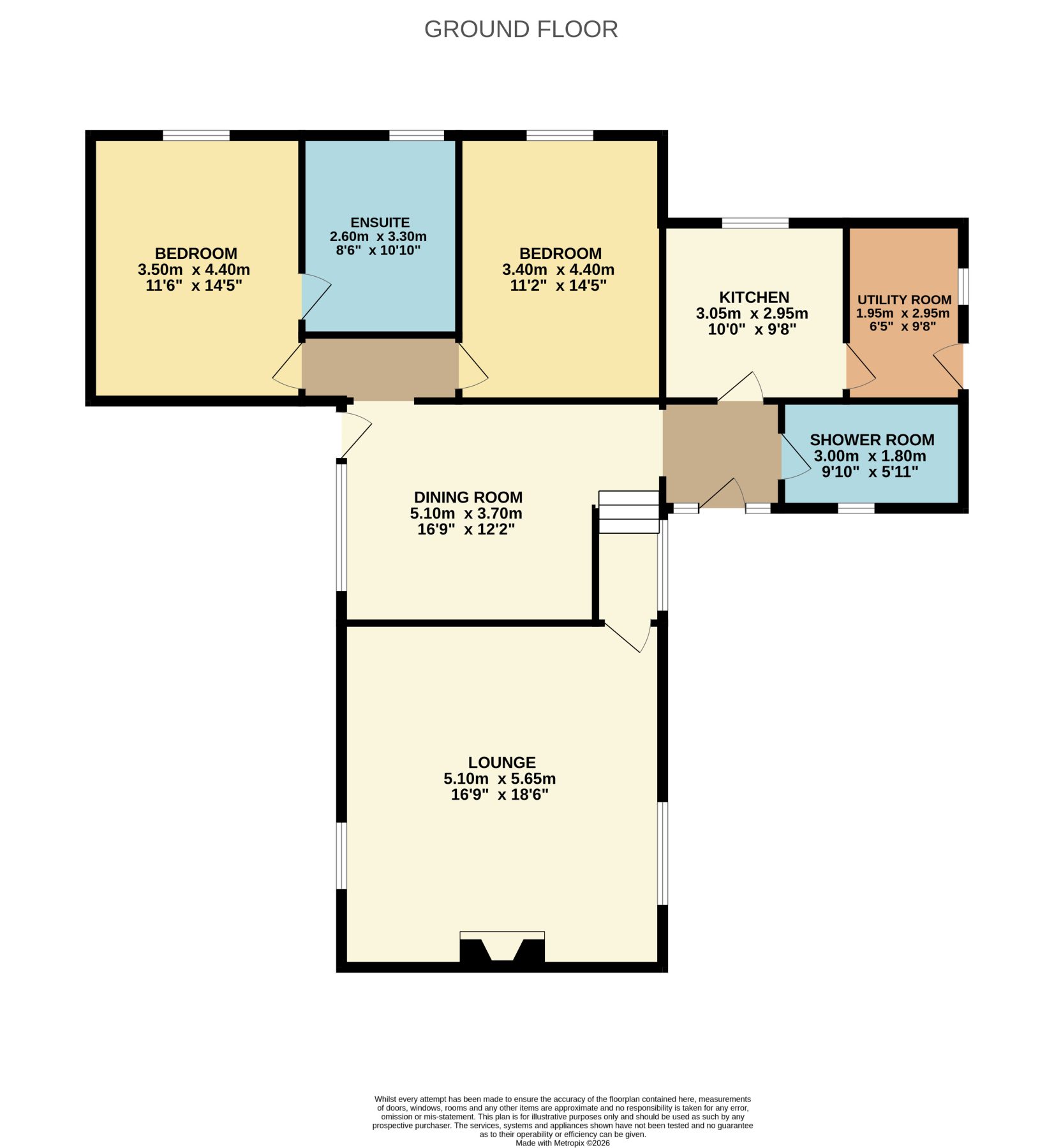 High Lodge, The Beeches, Kirkcudbright floorplan
