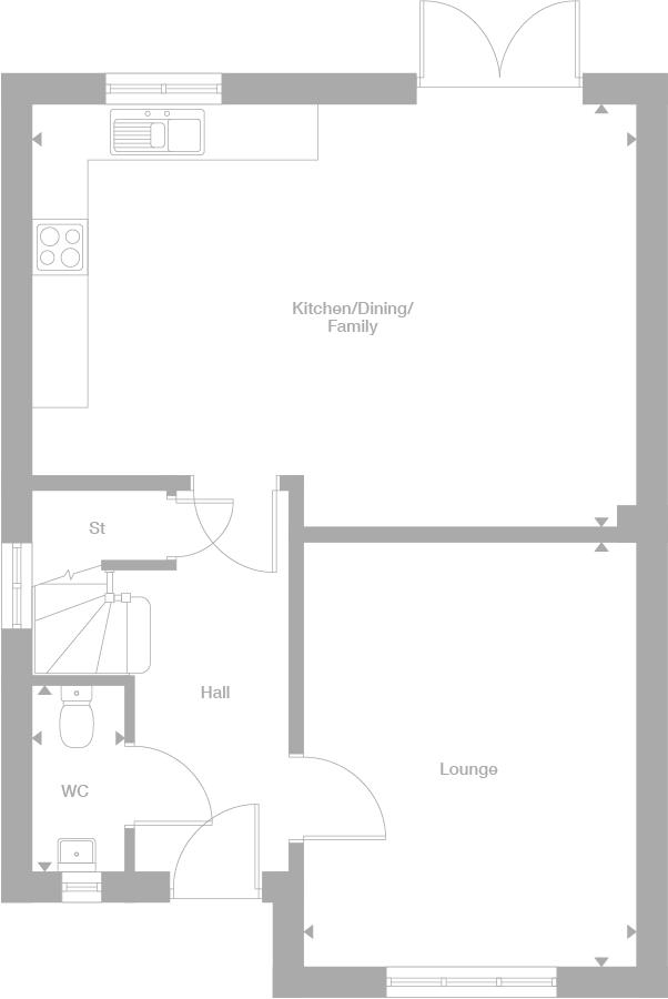 Off Castle Farm Way, Priorslee, Telford floorplan