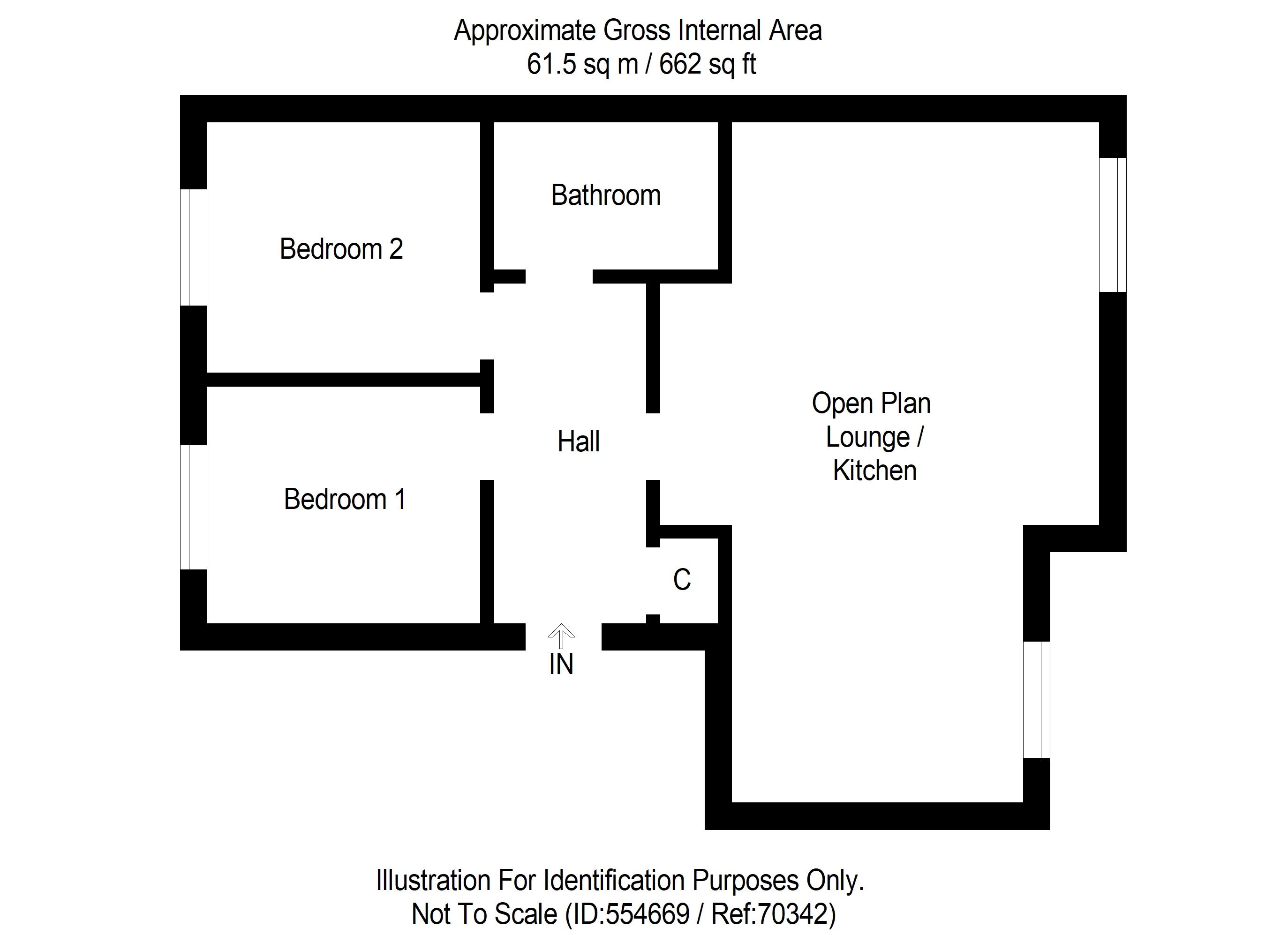 2 Bedrooms Flat for sale in Saucel Crescent, Paisley PA1