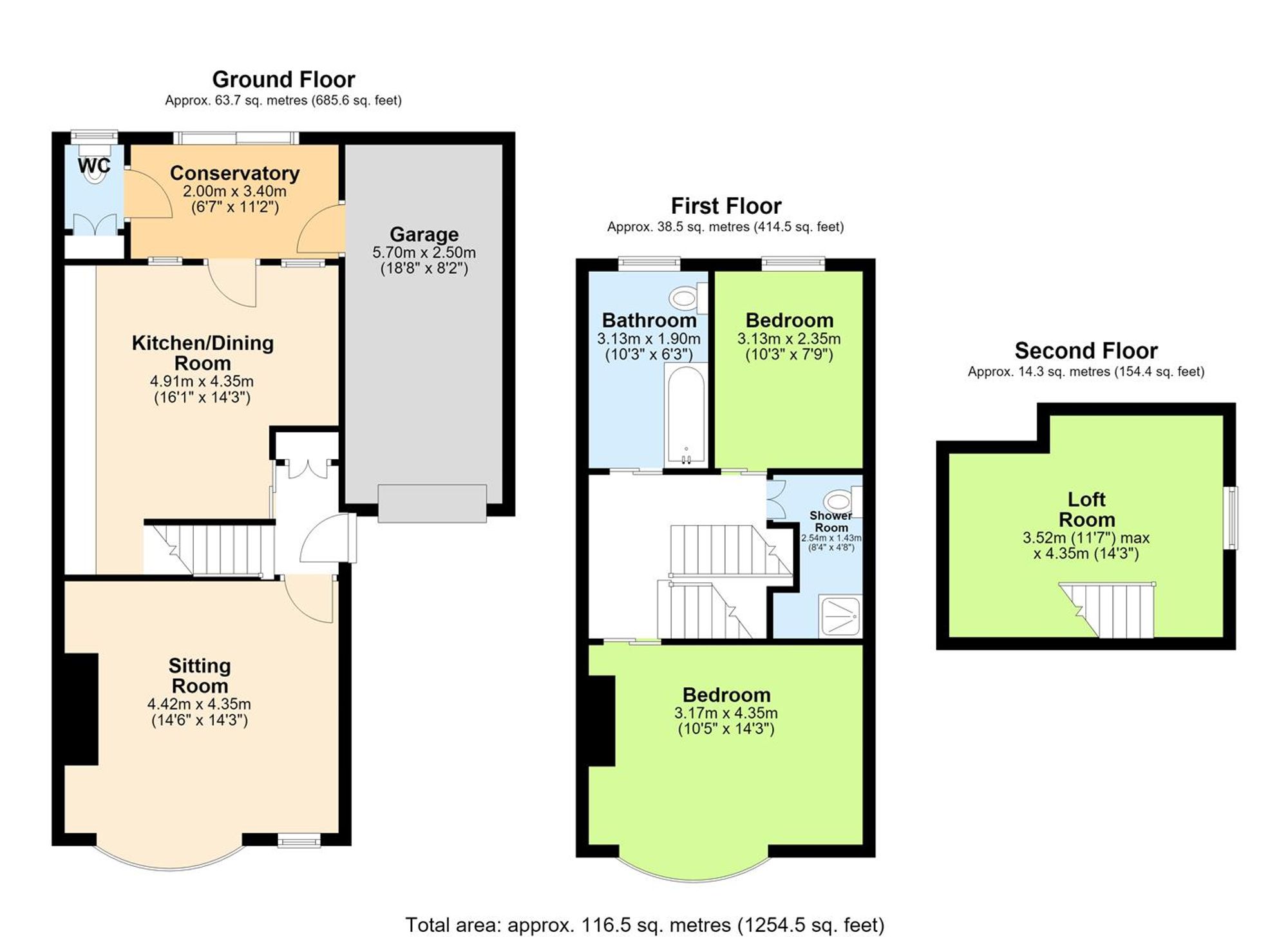 6 Mornington Road, Manchester floorplan