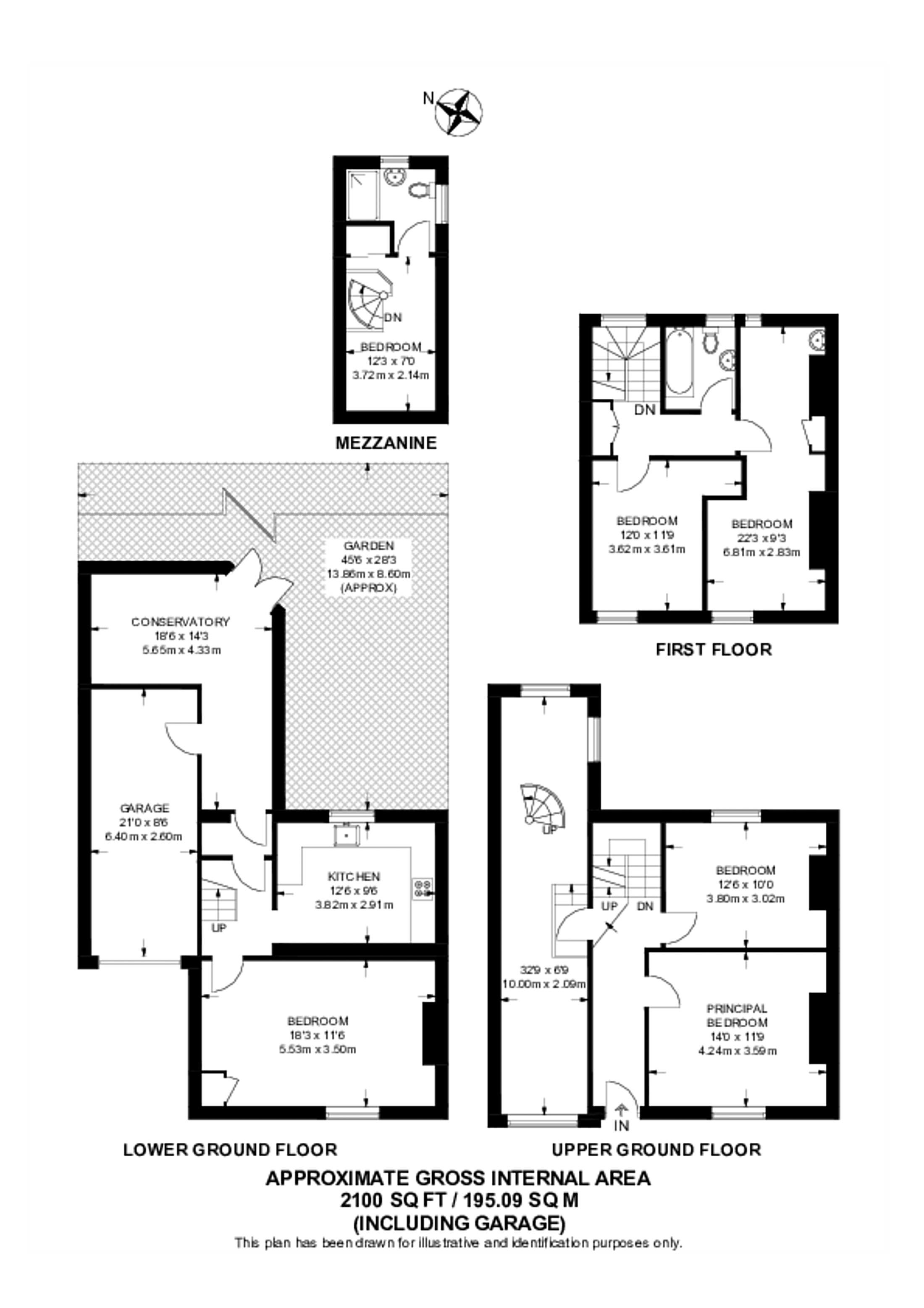 Harley Grove, E3, Bow floorplan