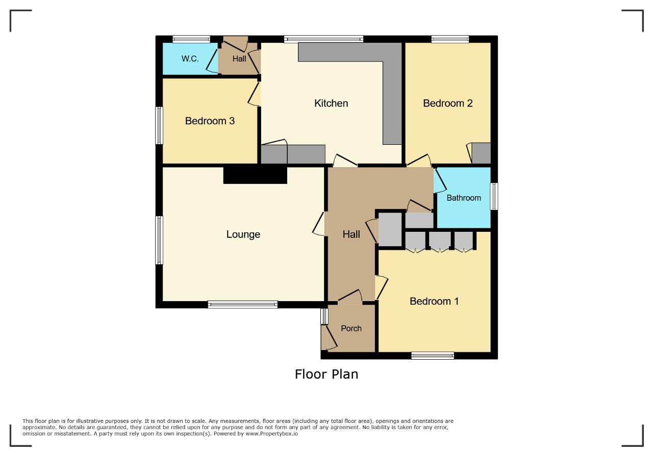 Warrina, Mays Lane, Wisbech floorplan