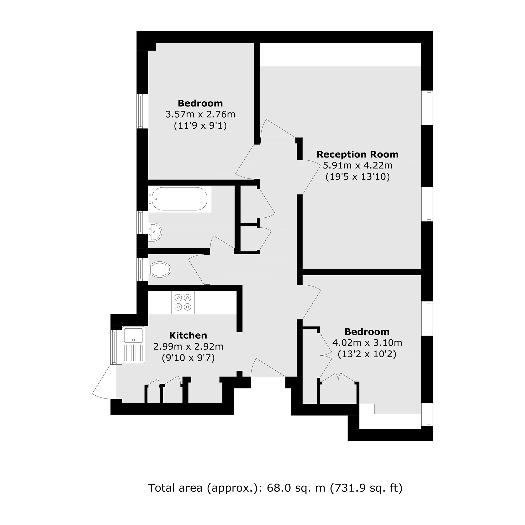 31 Sion Court, Sion Road, Twickenham floorplan