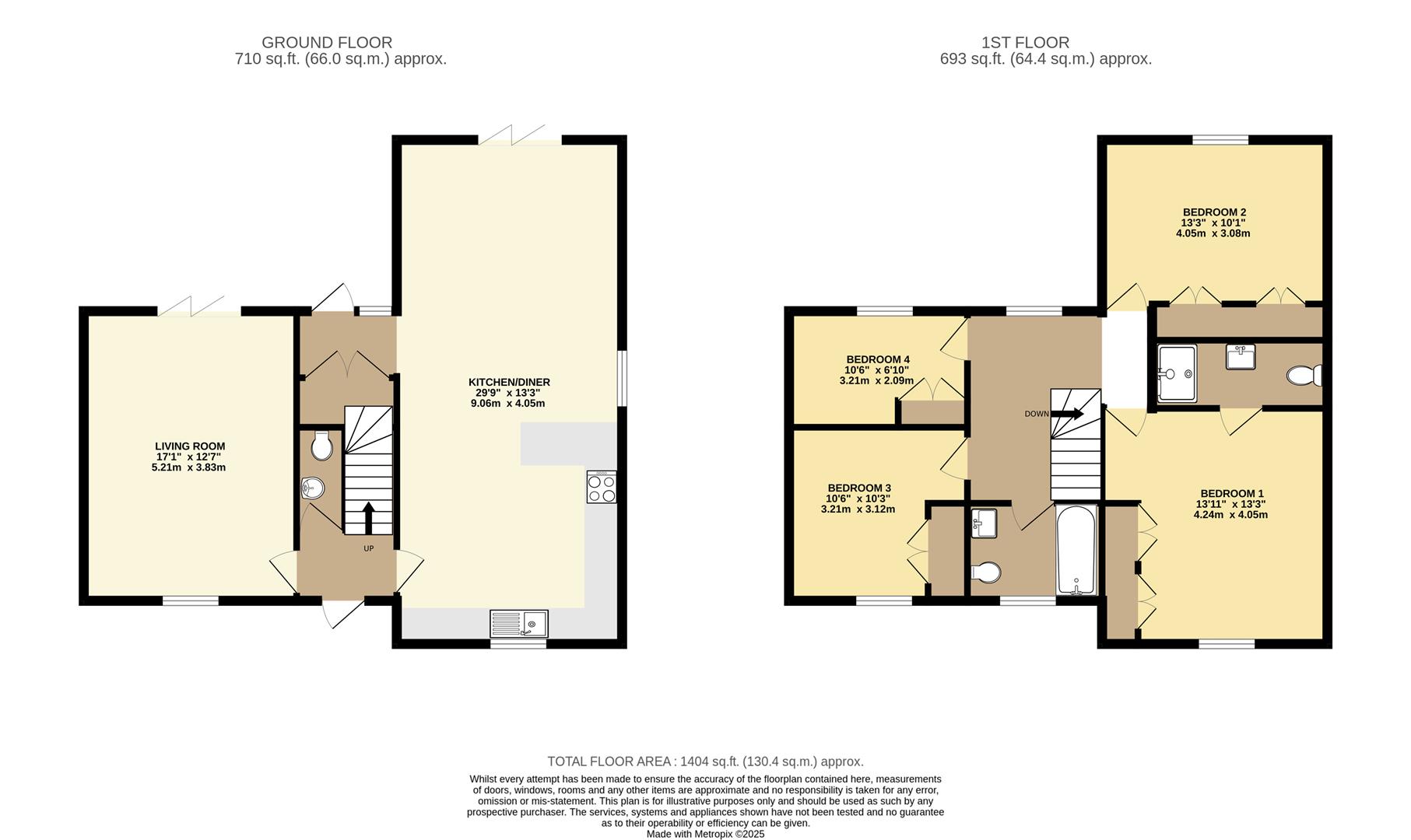 7, Sweet Cherry Gardens, Fordham Road, Ely floorplan