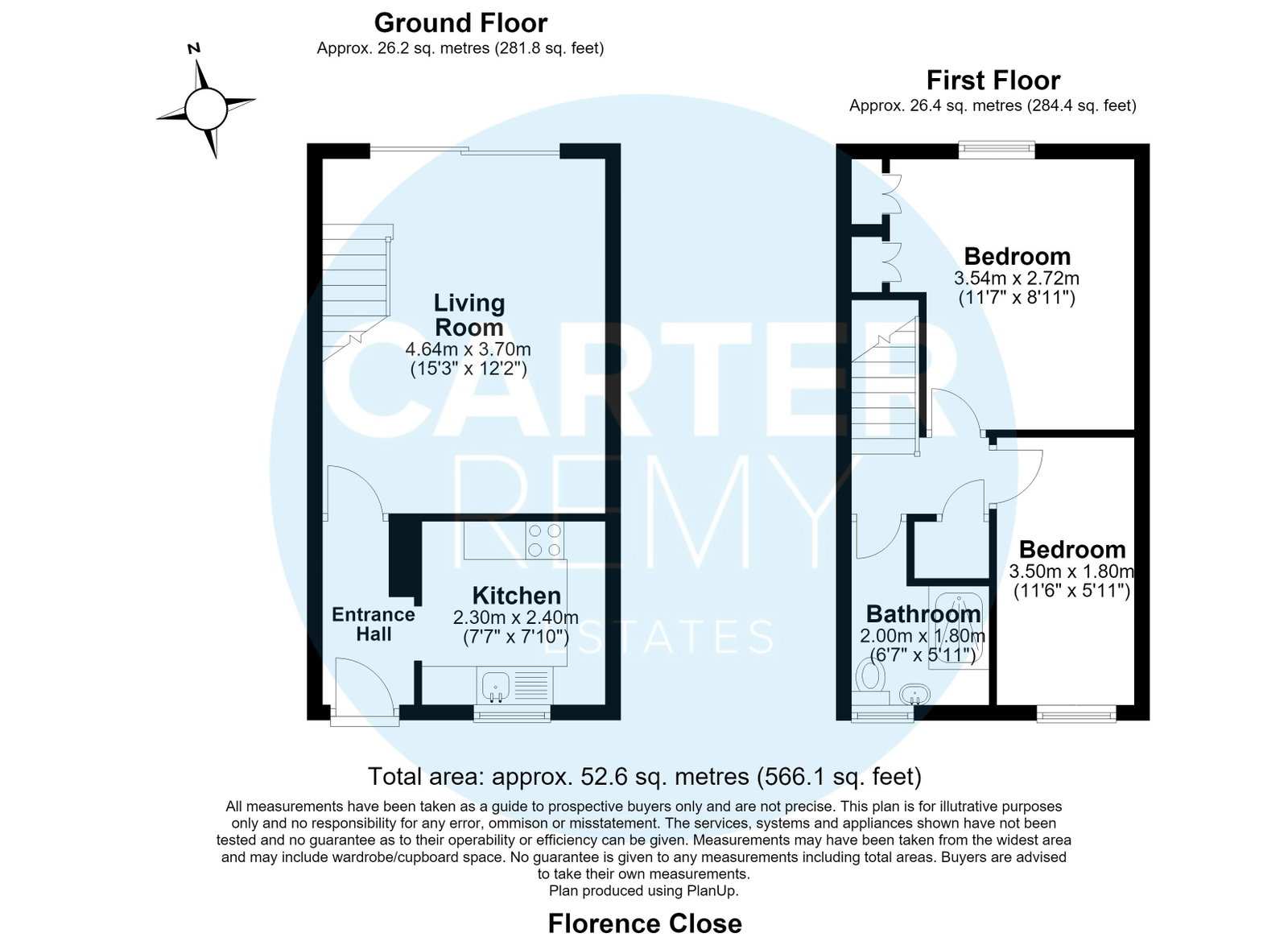 4, Florence Close, Thurrock floorplan