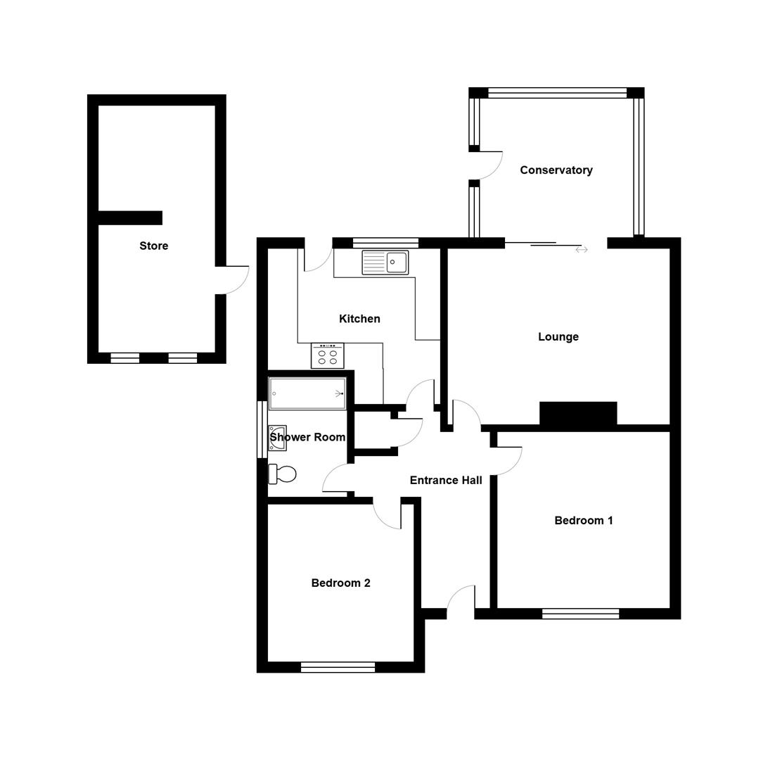 9, Prospect Crescent, Swanage floorplan