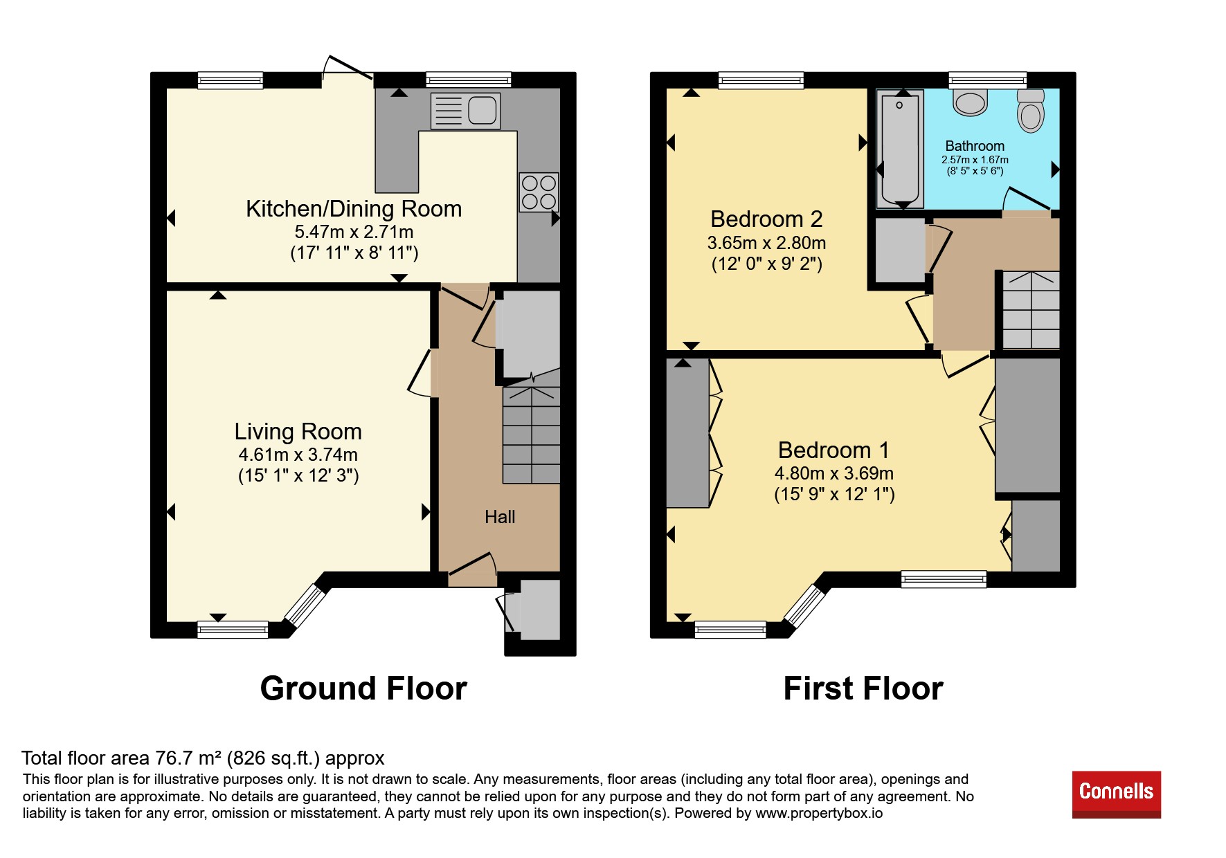 7, Bedwell Close, Welwyn Garden City floorplan