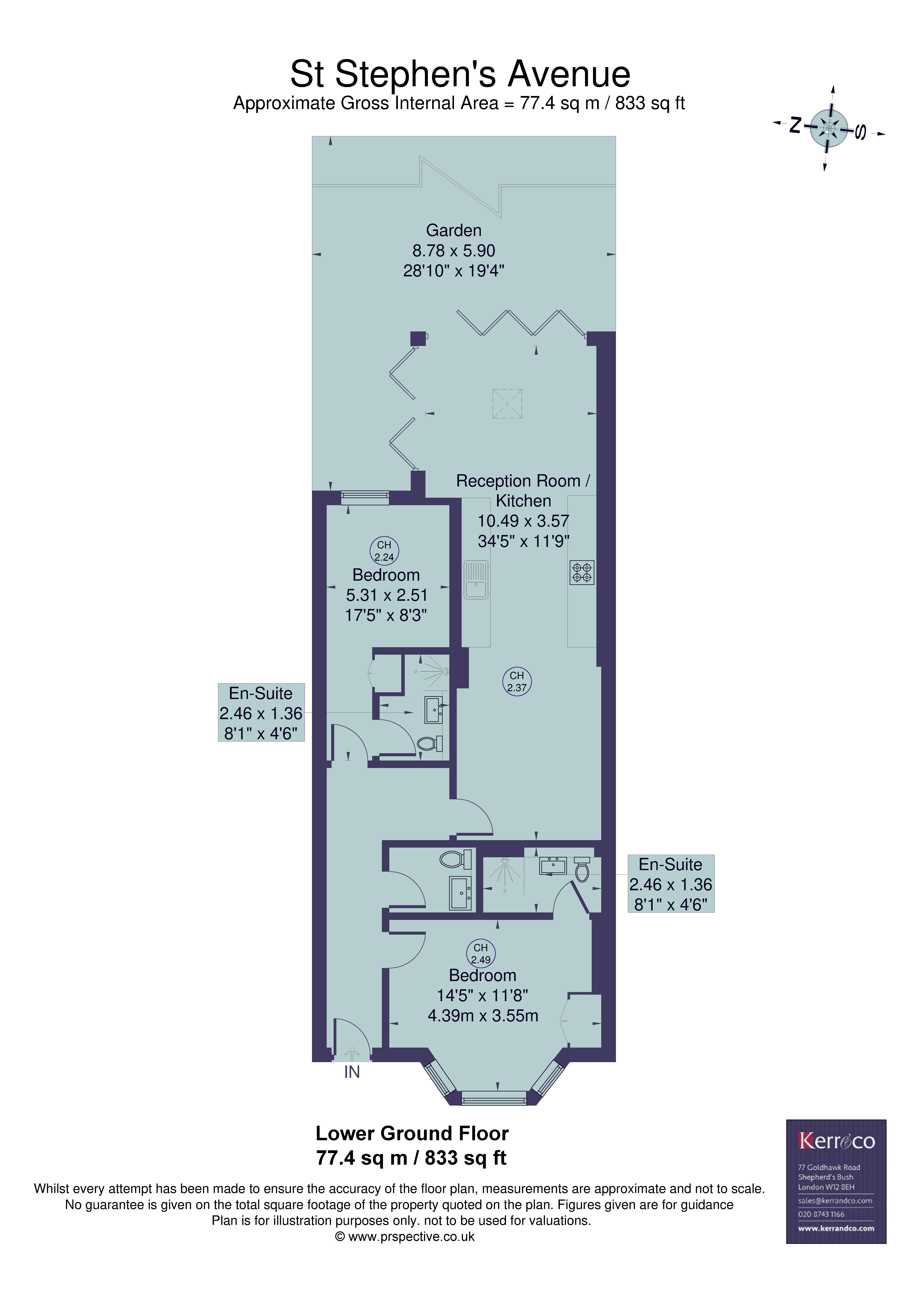 St. Stephens Avenue, London W12, 2 bedroom flat for sale 62181374