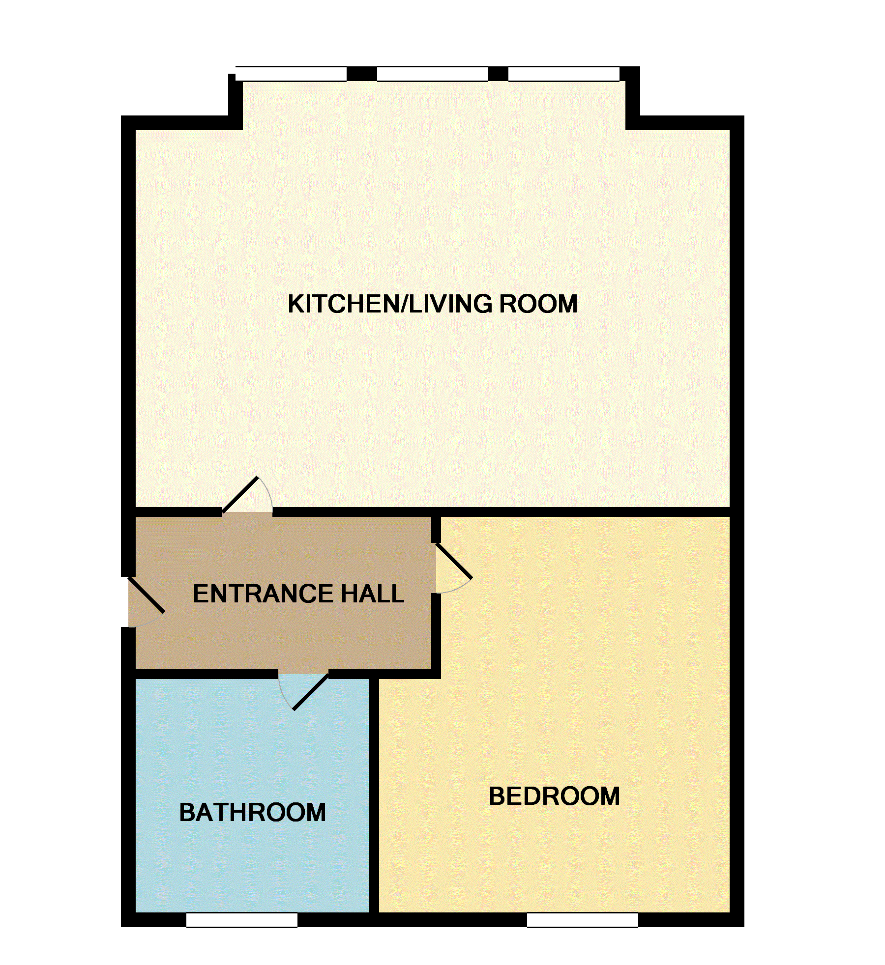 1 Bedrooms Flat to rent in Seaside Road, Eastbourne BN21