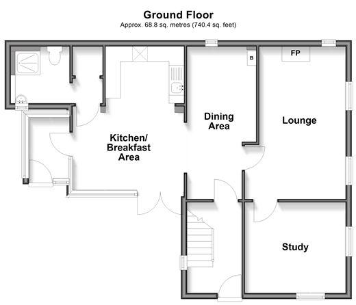 Chulkhurst Biddenden, Ashford floorplan