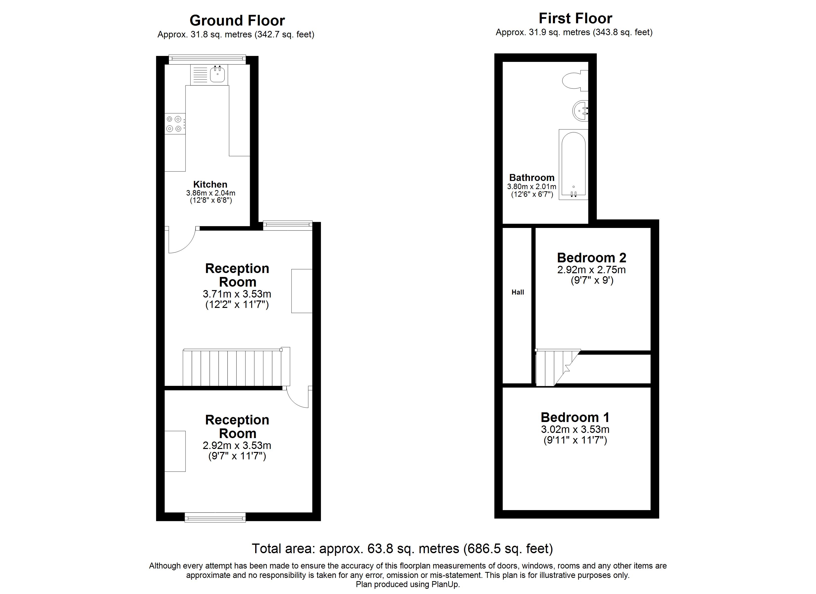 8, King Stephen Road, Essex floorplan