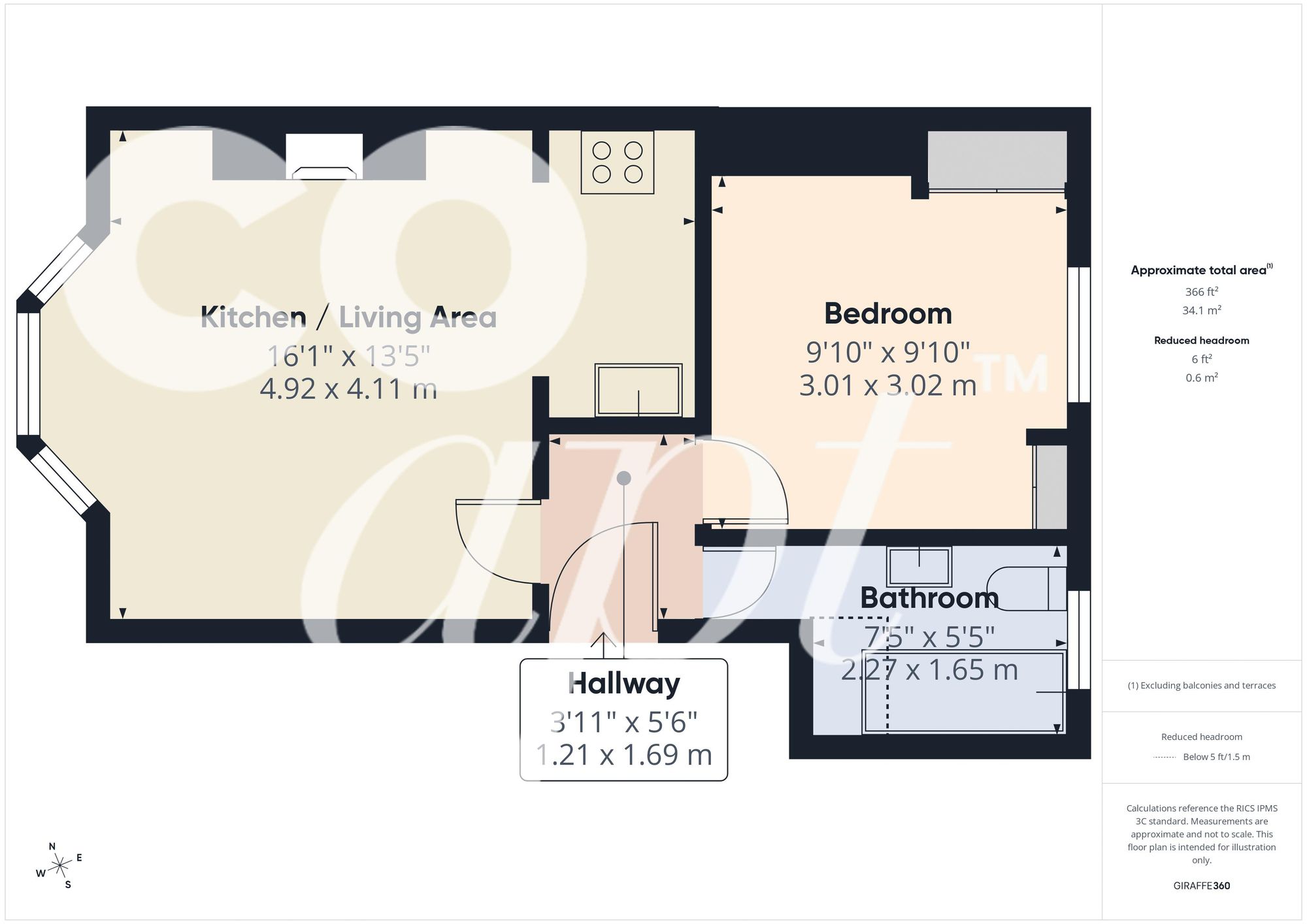 38b Queens Park Road, Brighton floorplan