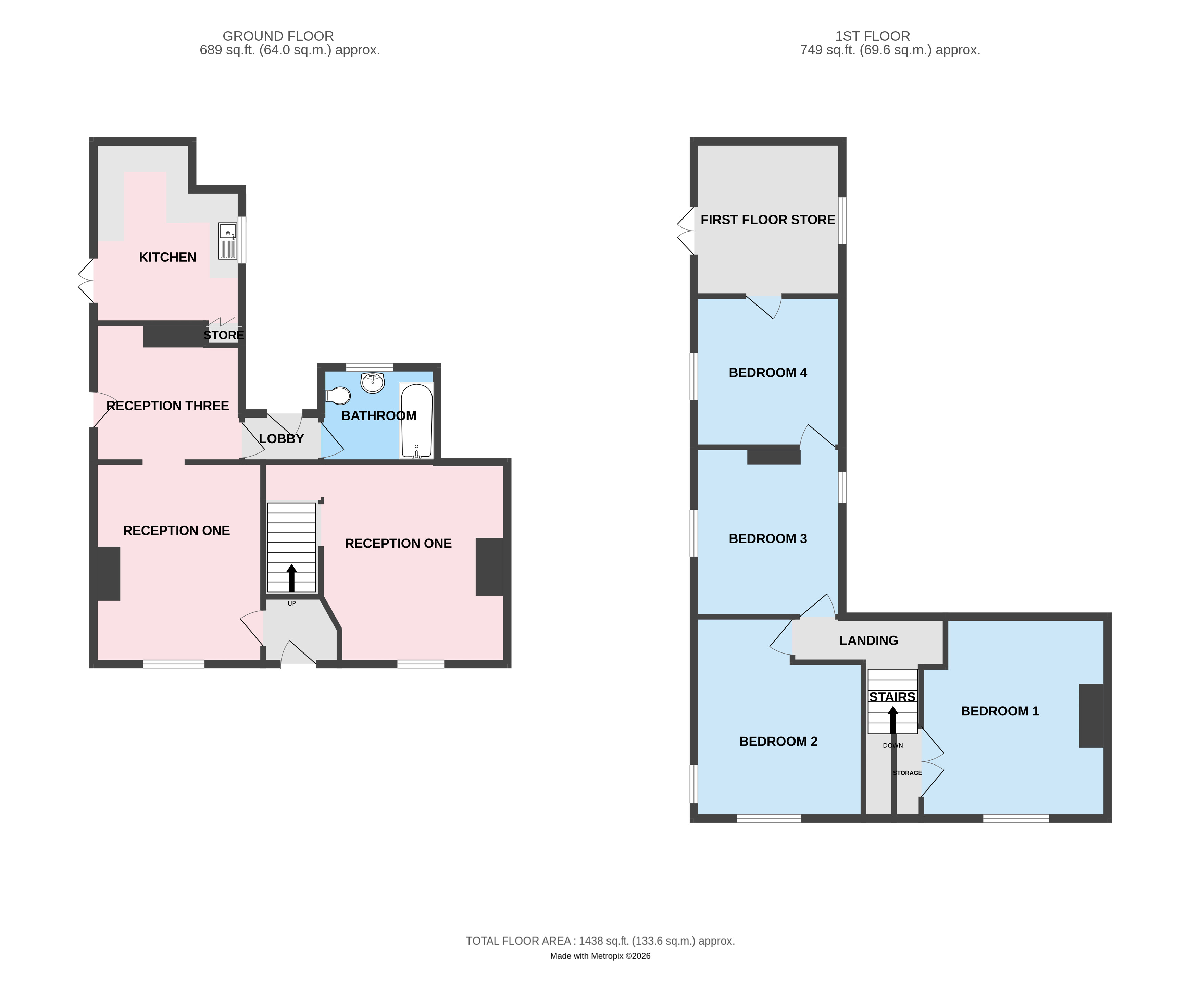 18, Vineyard Road, Telford floorplan