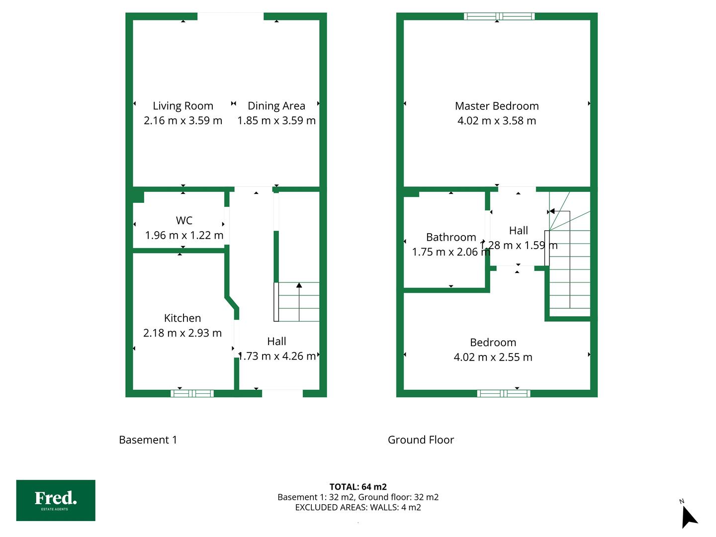 57, Partridge Crescent, Glasgow floorplan