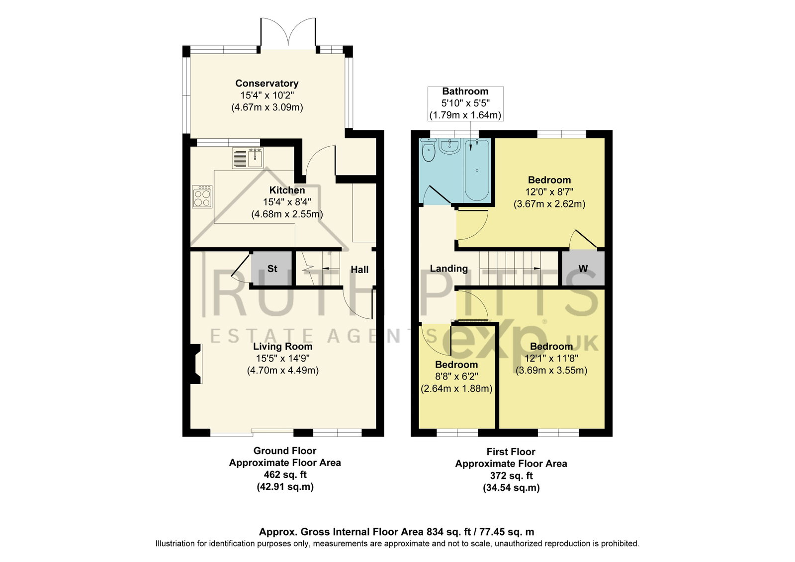 79, Wentworth Road, Pontefract floorplan
