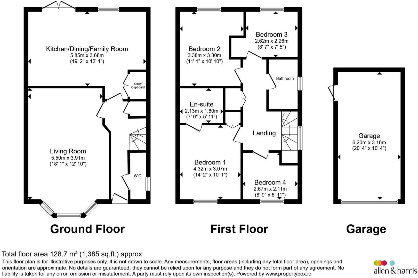 61, Hurricane Drive, Calne floorplan