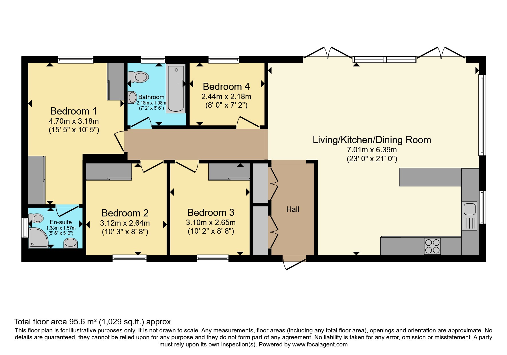 The Lodge, Trewince Farm,, St. Issey, Cornwall floorplan