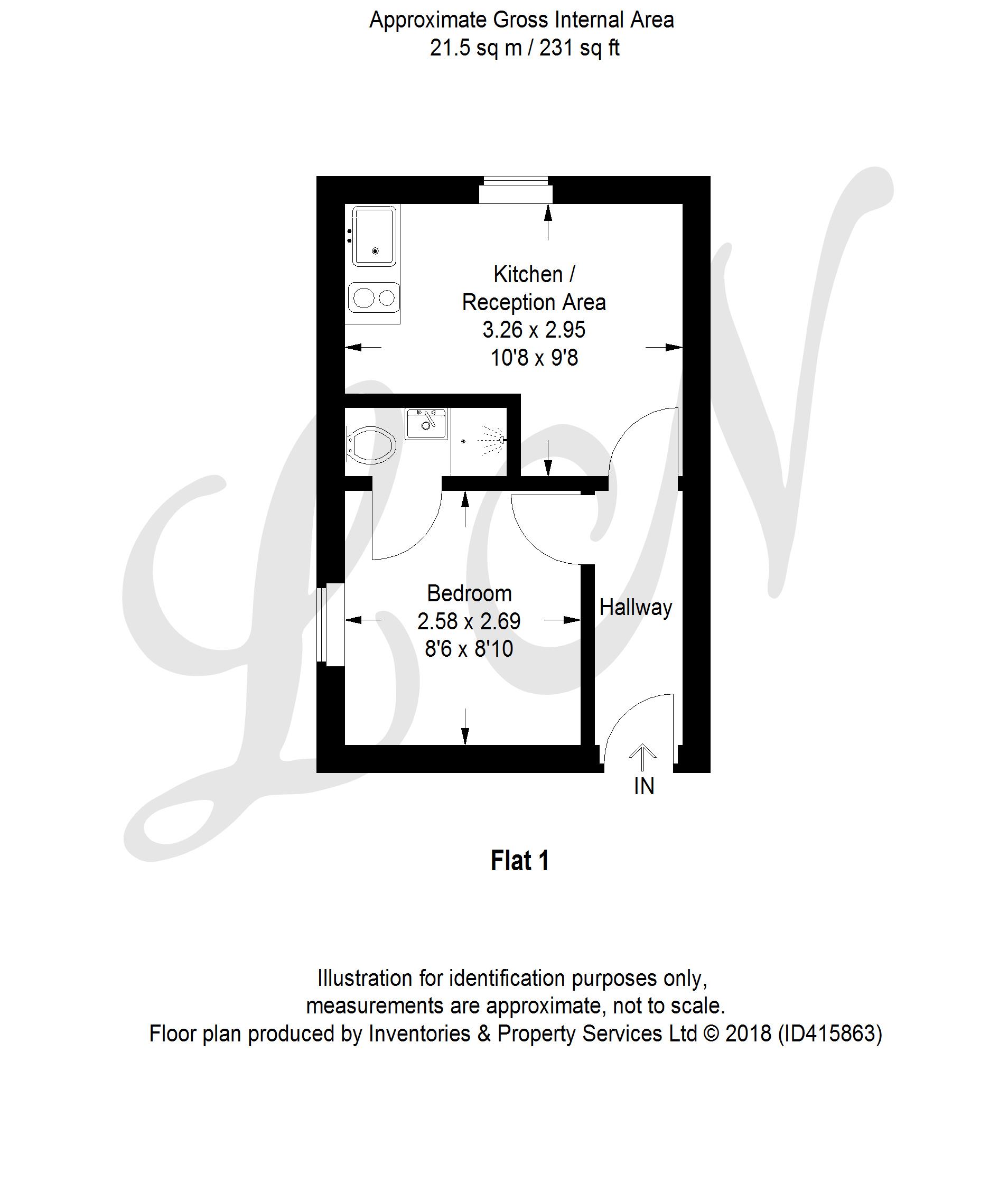 1 Bedrooms Flat to rent in High Street, Woking GU21