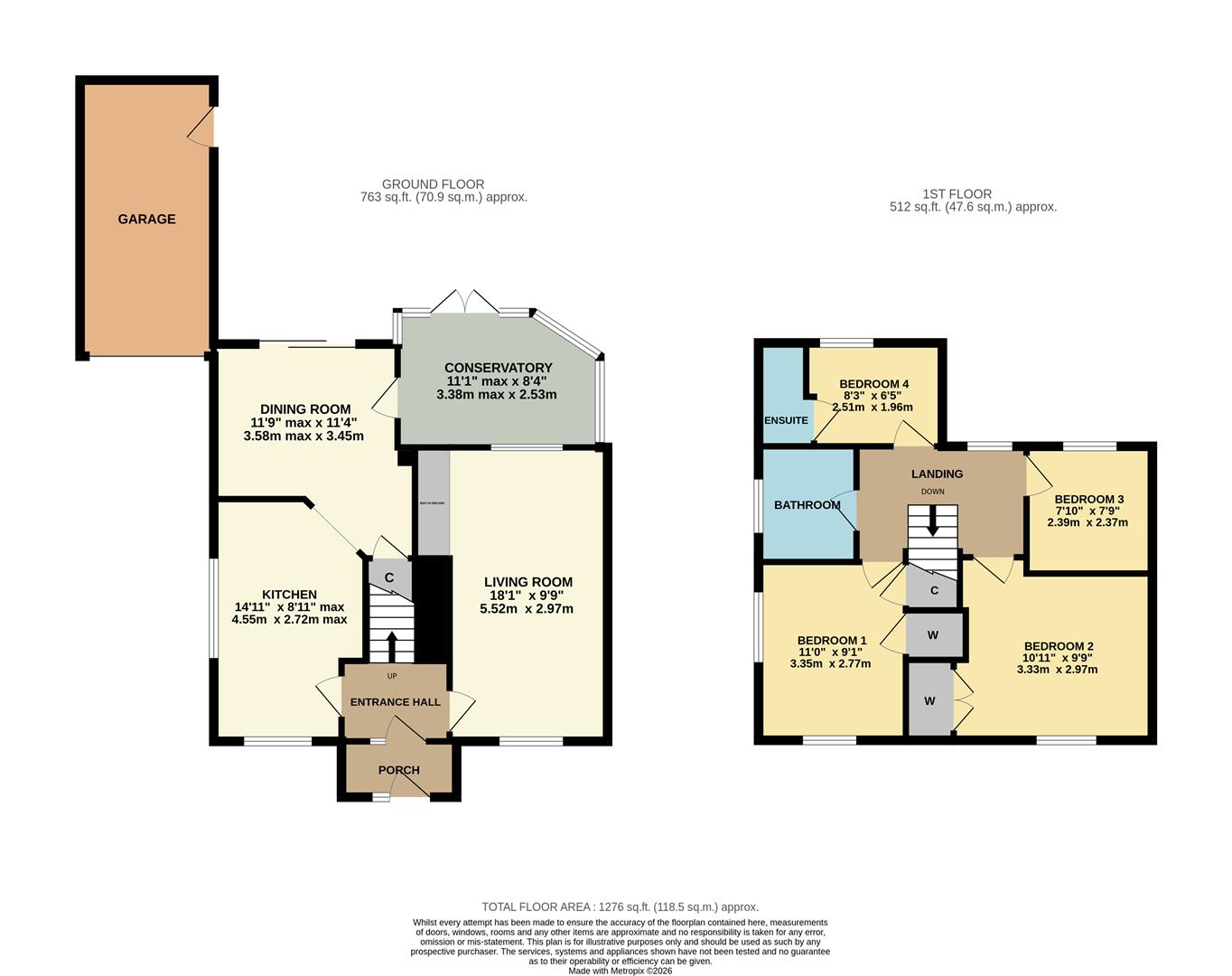 15, Matford Hill, Chippenham floorplan