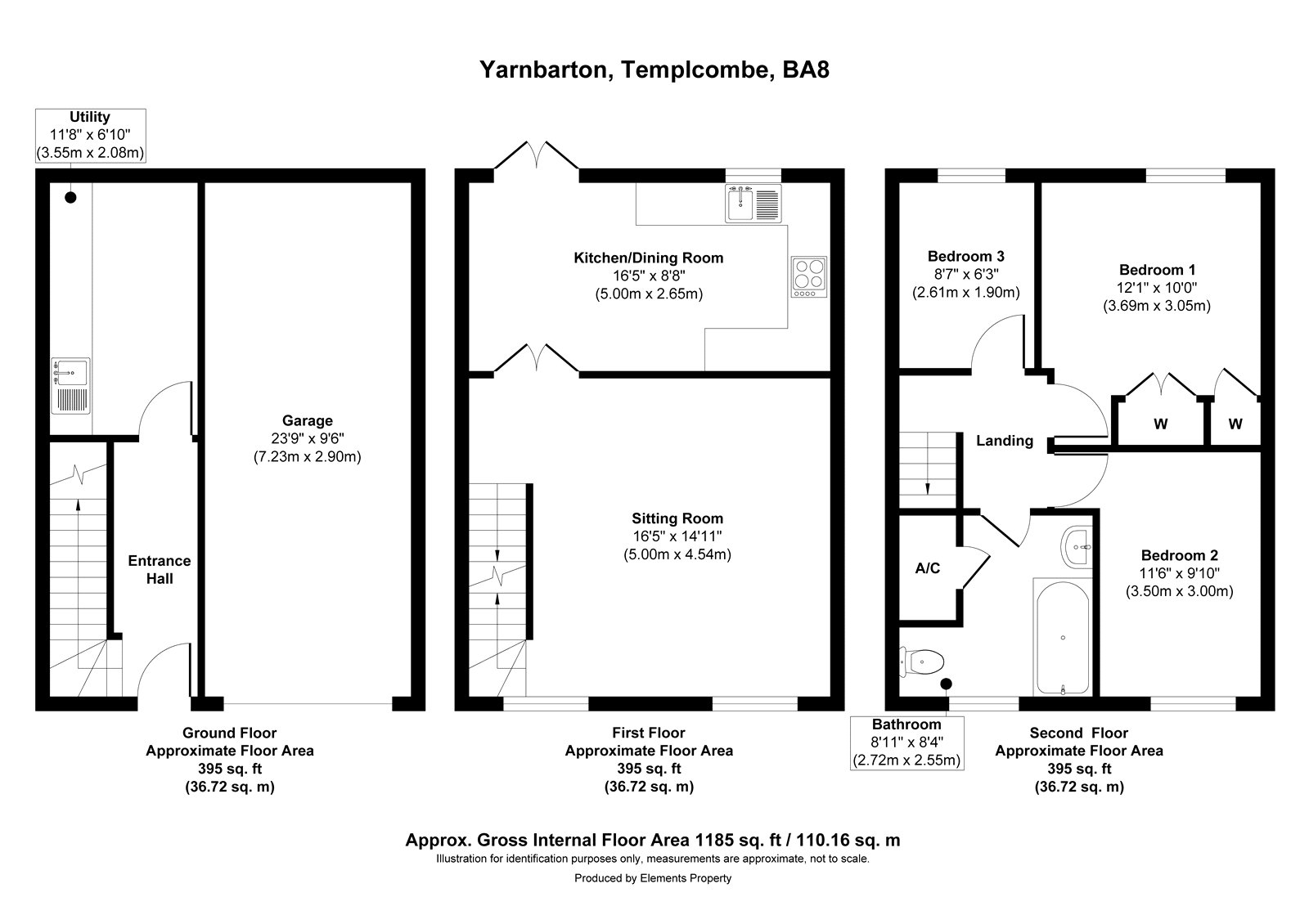 50, Yarnbarton, Somerset floorplan