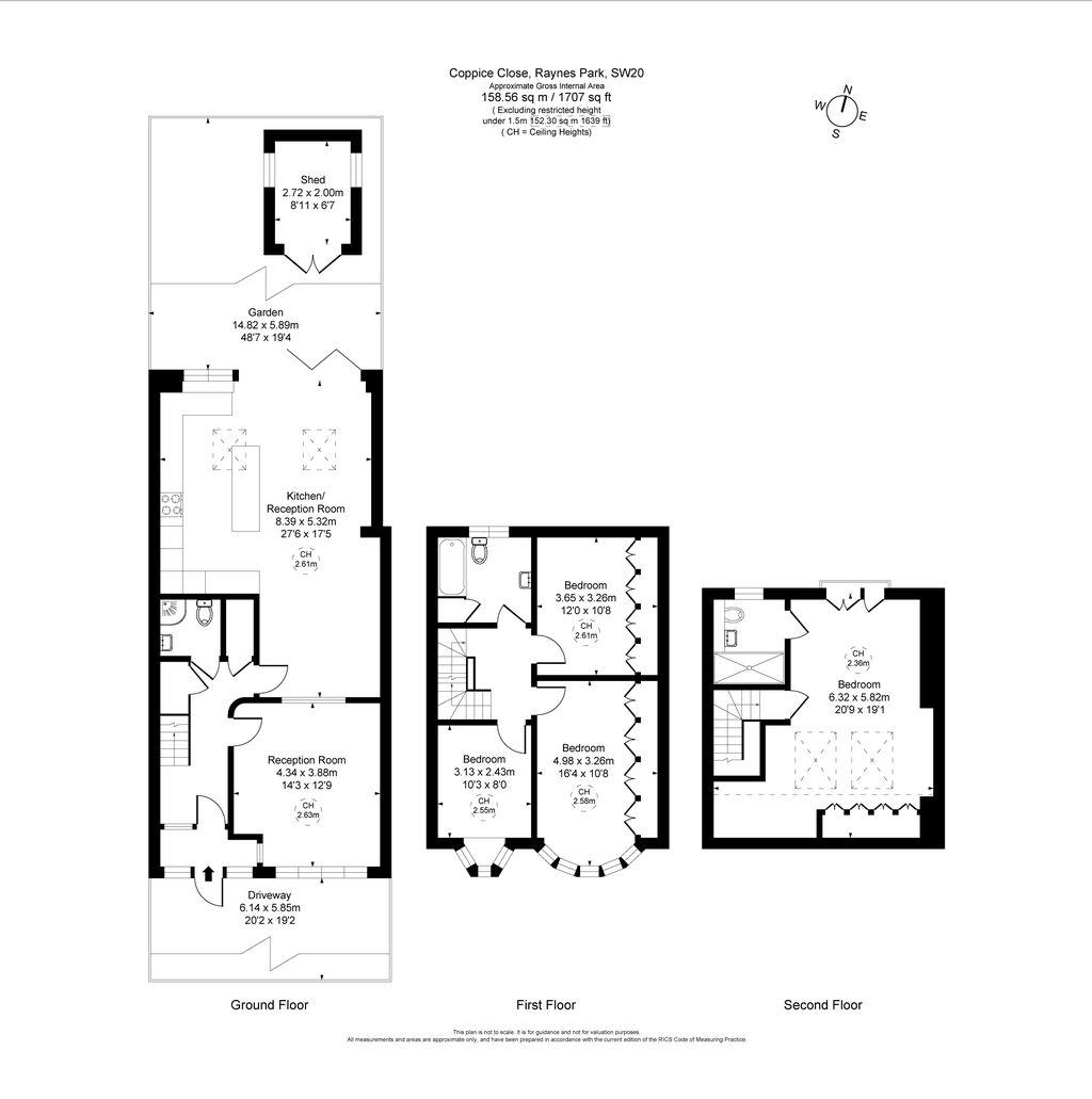 Coppice Close, Raynes Park floorplan