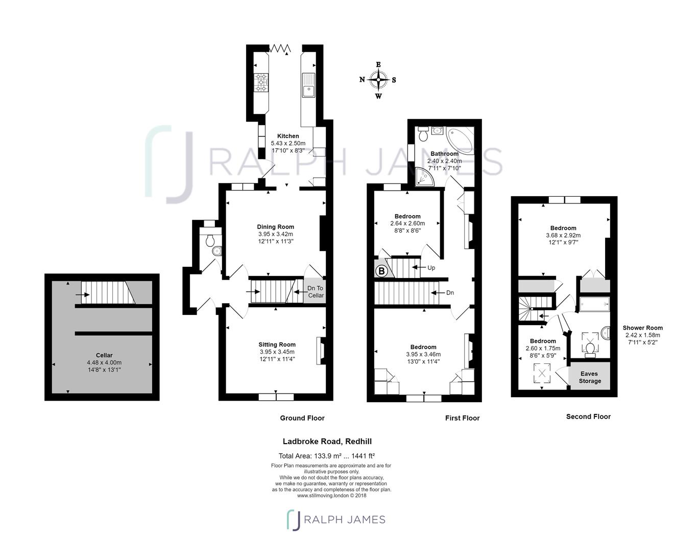 4 Bedrooms Semi-detached house for sale in Ladbroke Road, Redhill RH1