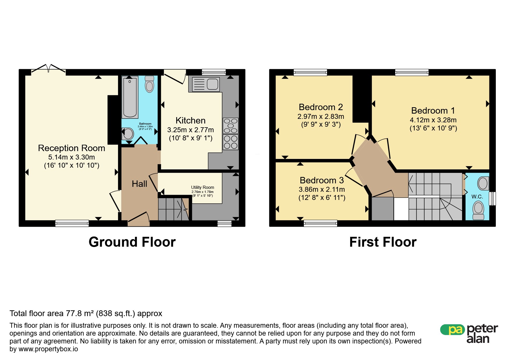 31, Laing Street, Bridgend floorplan
