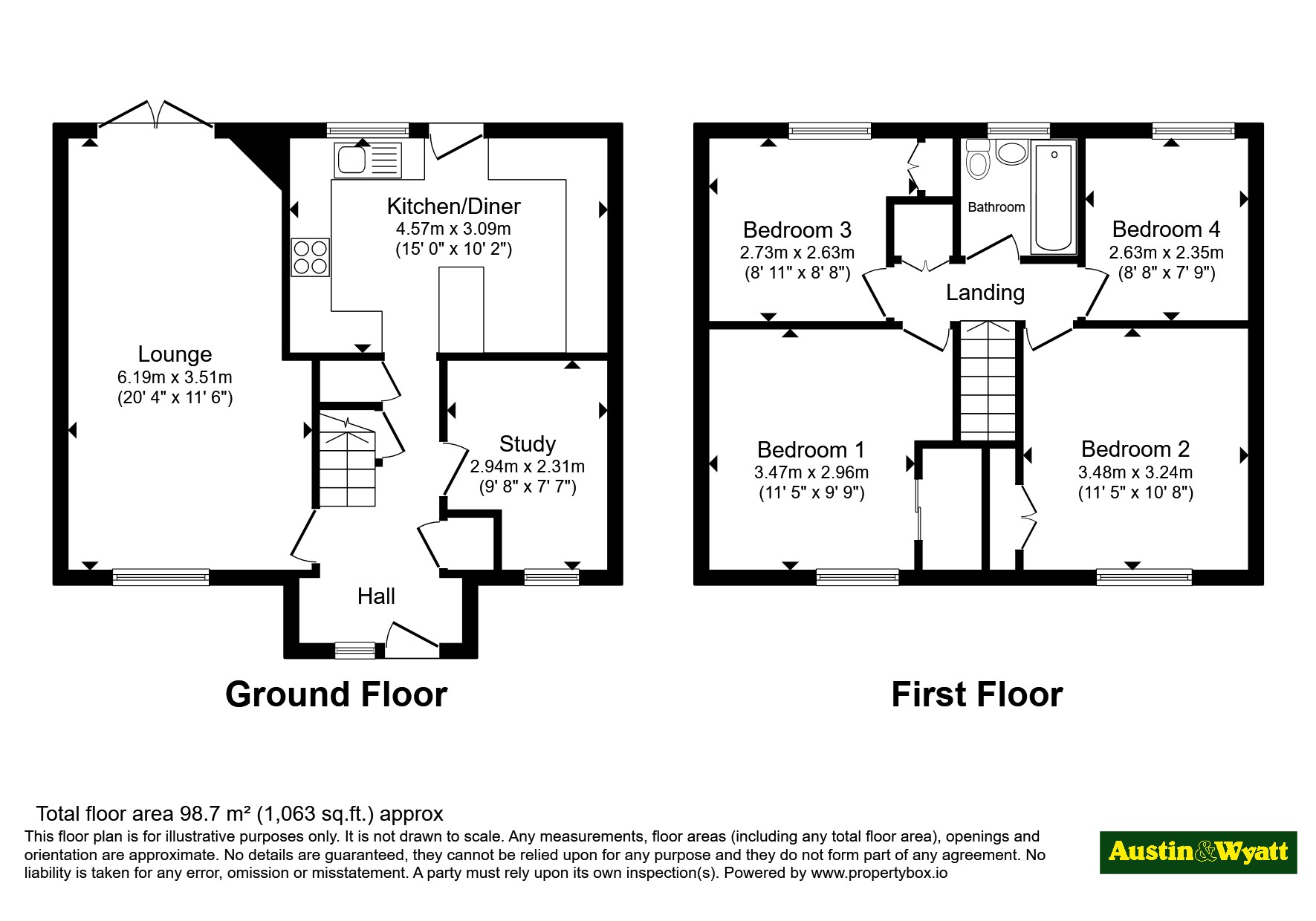 85, Cheriton Avenue, Hampshire floorplan