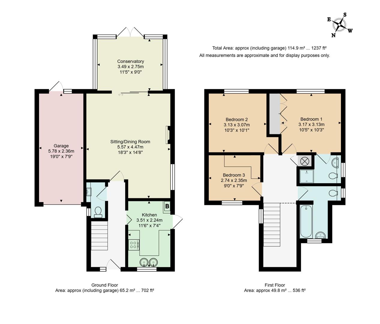 7, Sundew Road, Broadstone floorplan