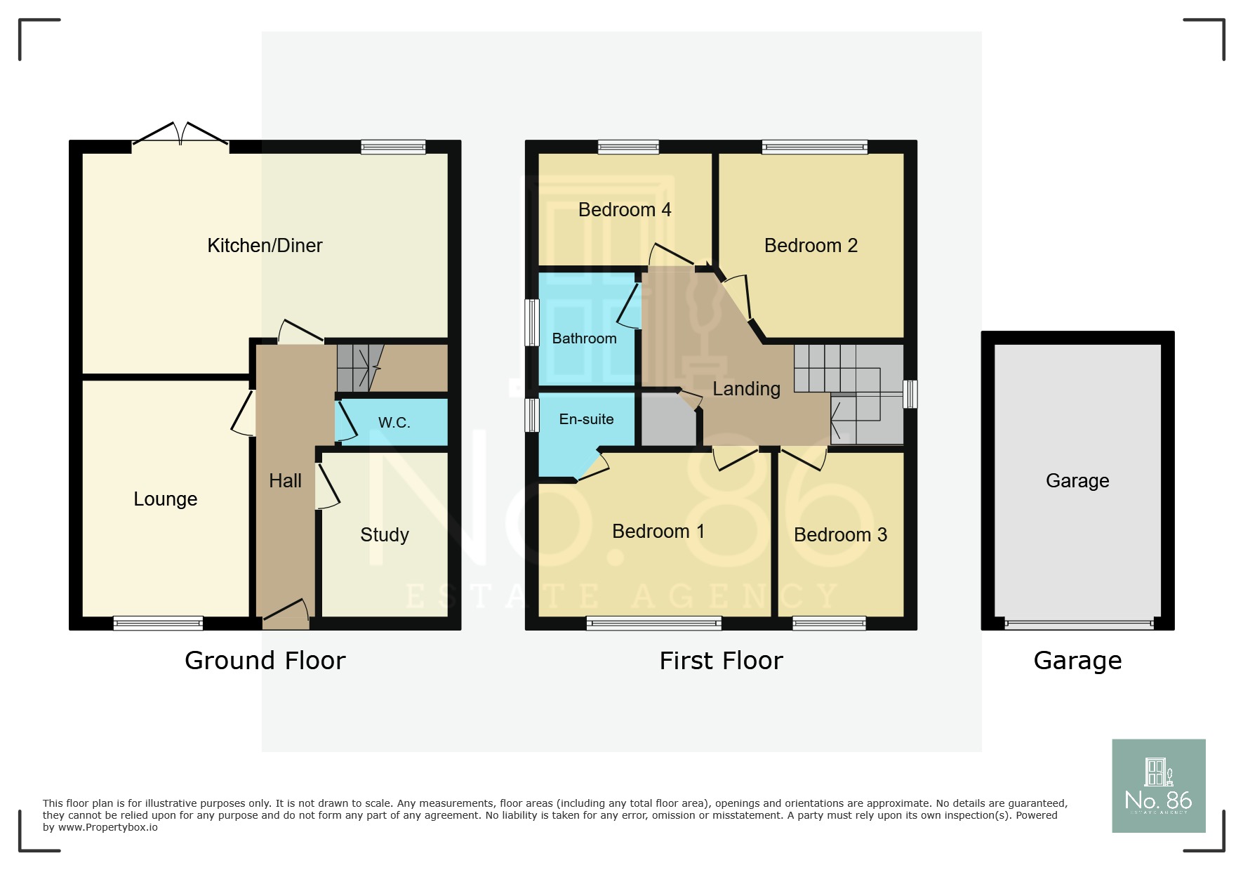 40 Clos Benallt Fawr, Fforest, Swansea floorplan