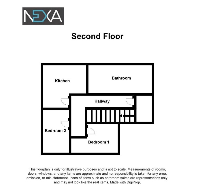 119, Wood Road, Pontypridd floorplan