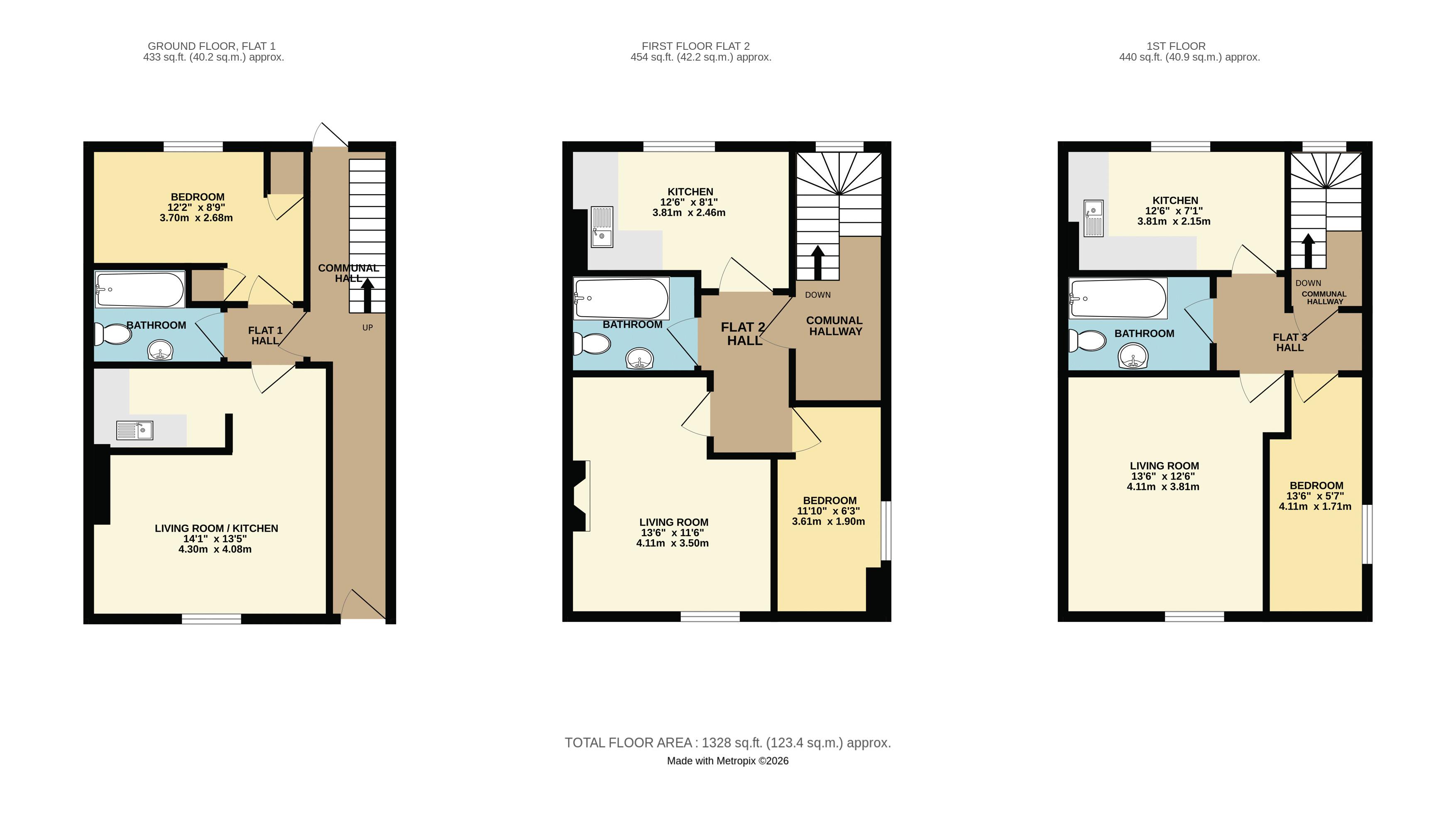 18, Melbourne Street, Plymouth floorplan