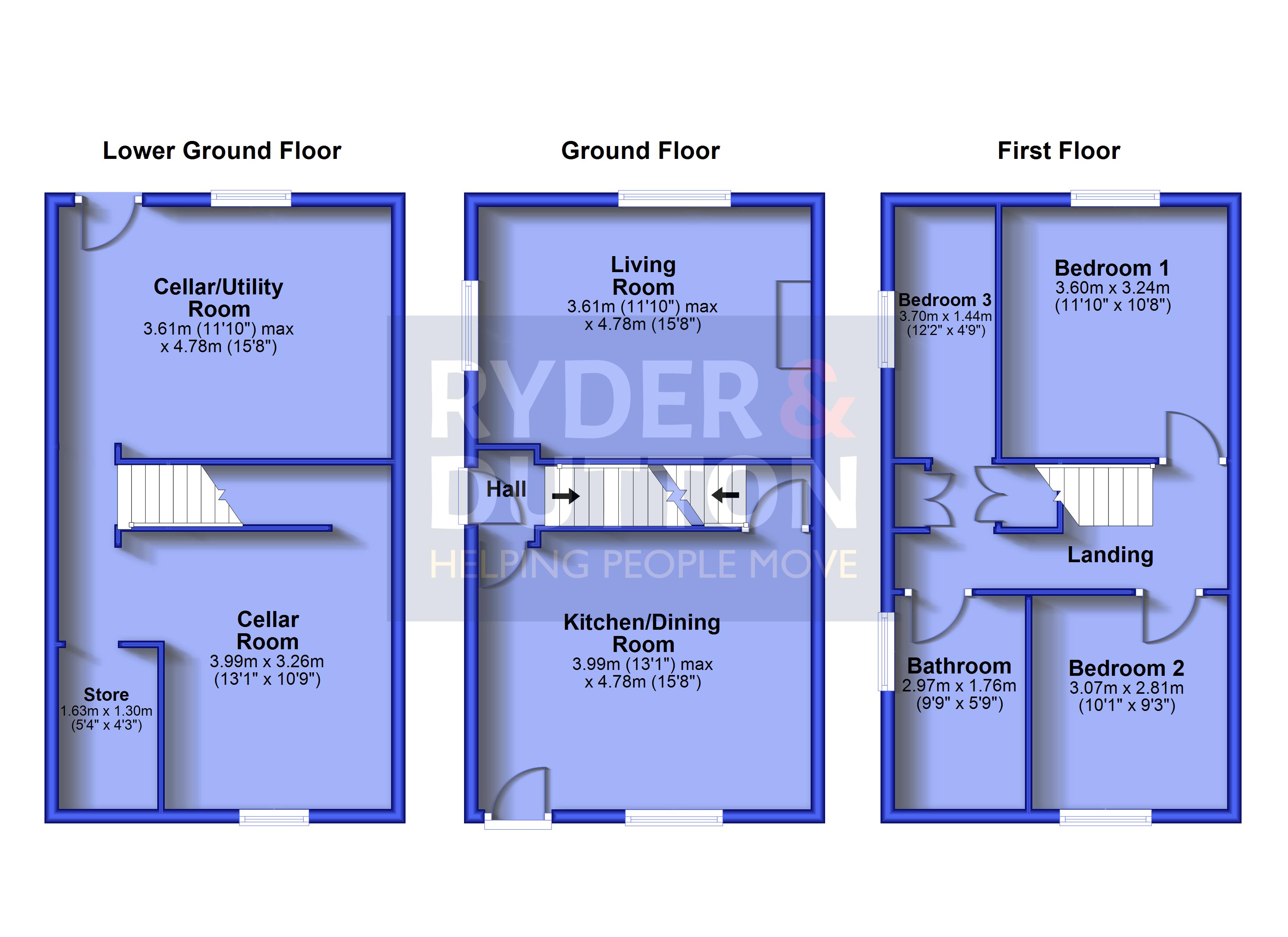 349, Meltham Road, West Yorkshire floorplan