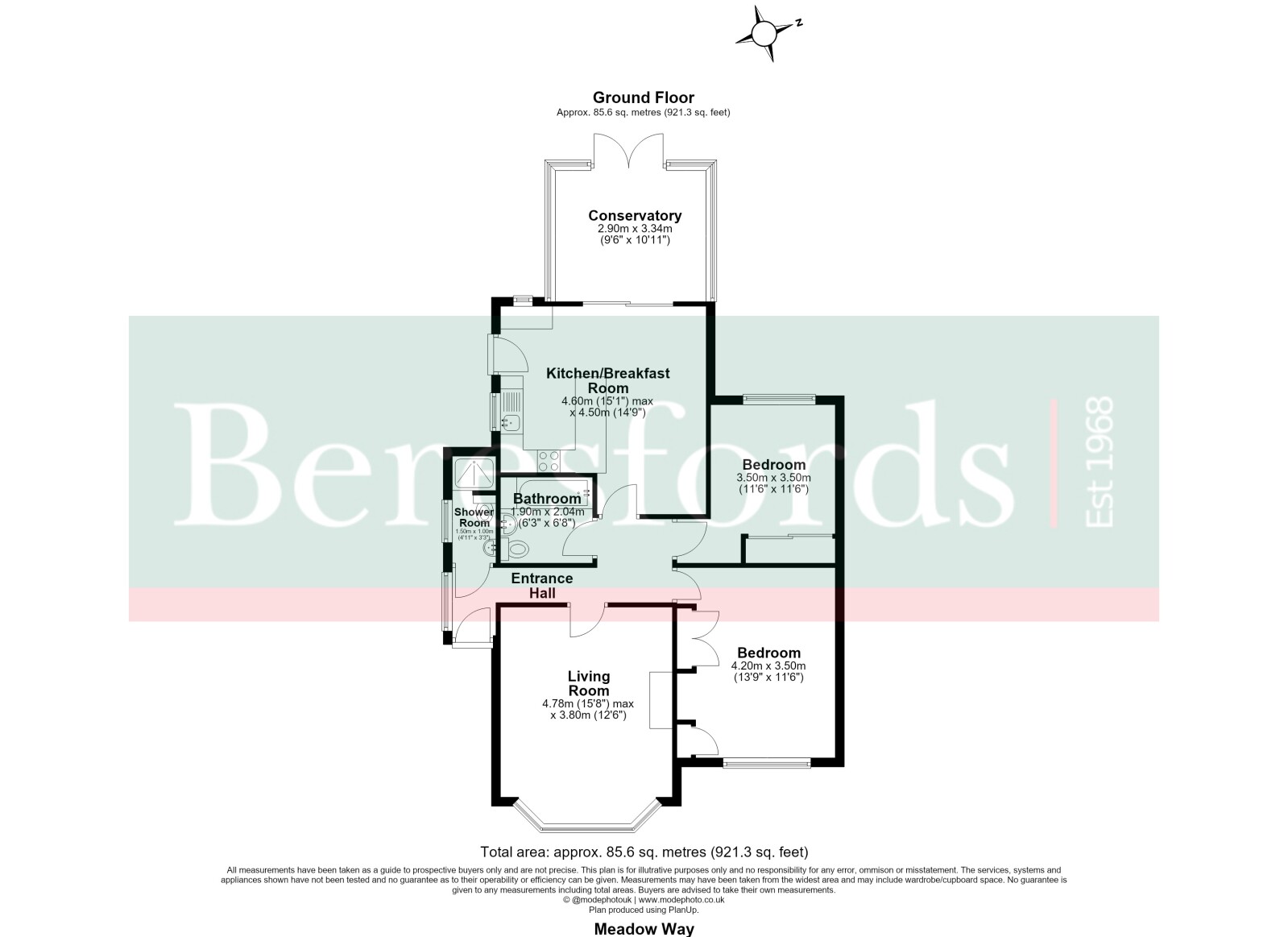 48, Meadow Way, Upminster floorplan