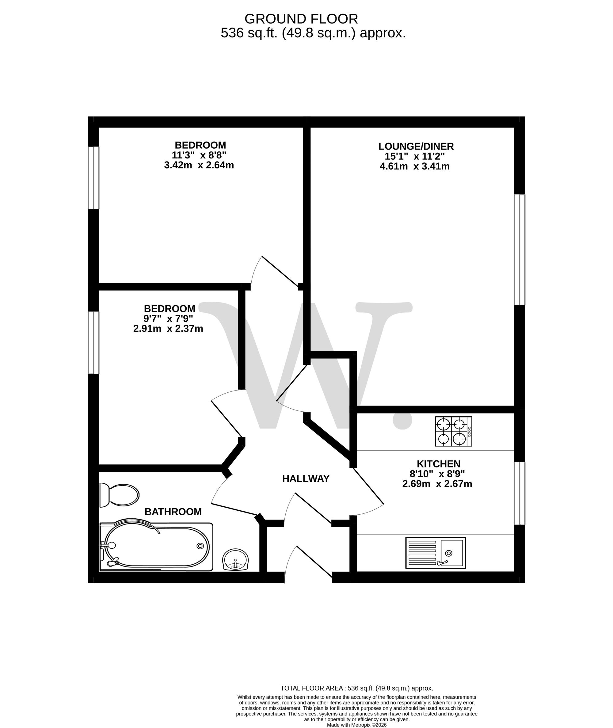30 Whitworth Court, Norwich floorplan