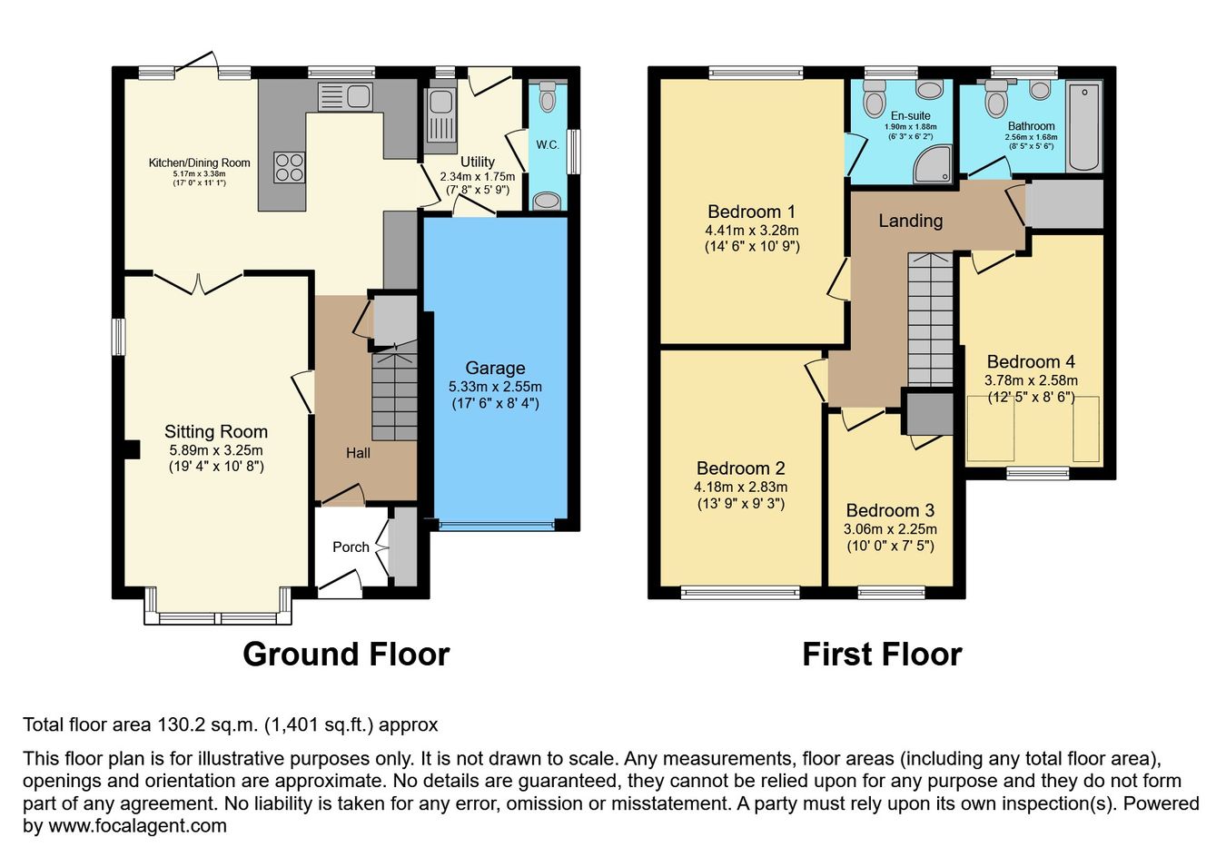 3, Ashdown Chase, Uckfield floorplan
