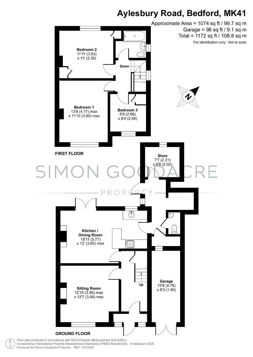 76 Aylesbury Road, Bedford floorplan