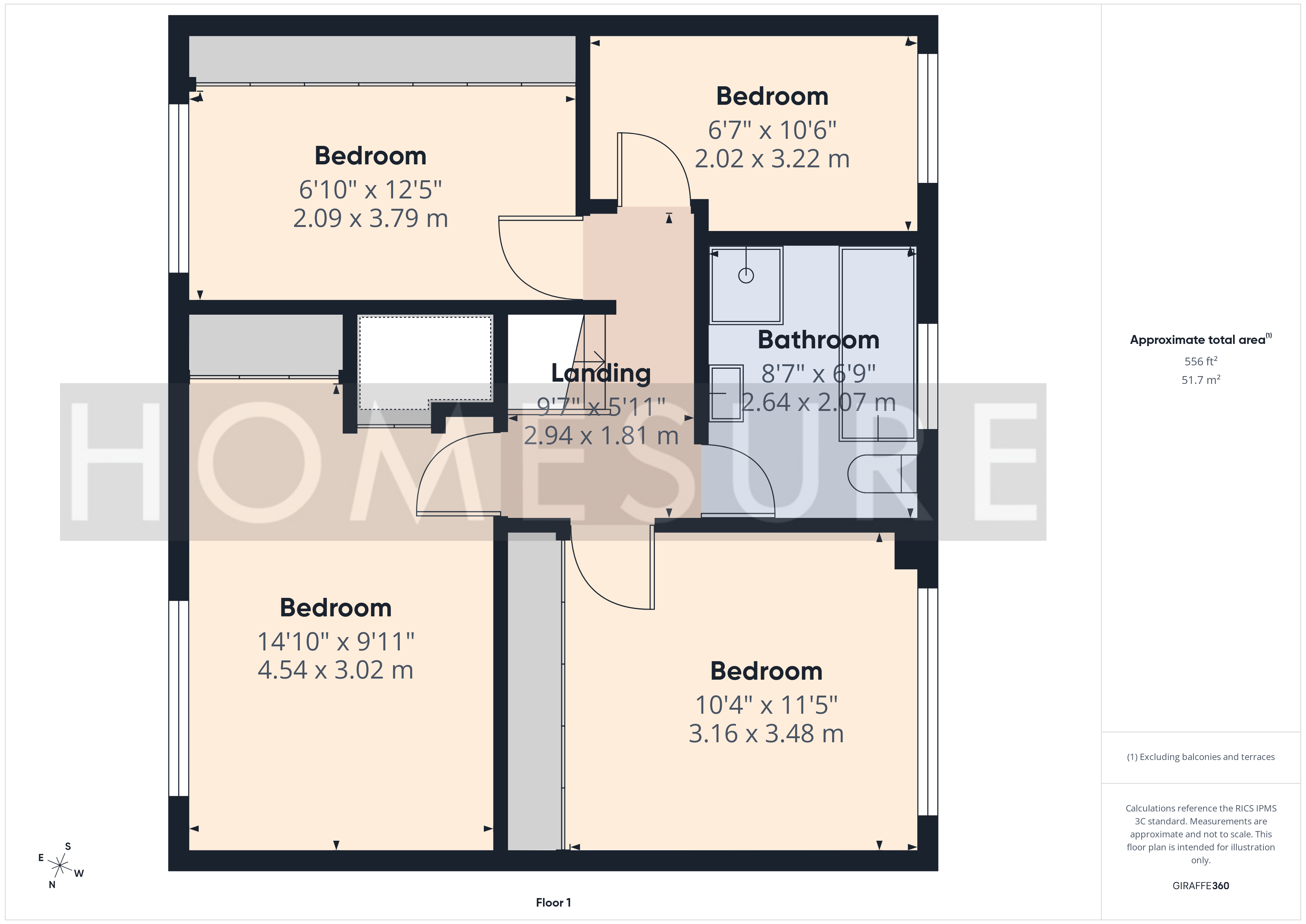 6, Kents Bank, Merseyside floorplan