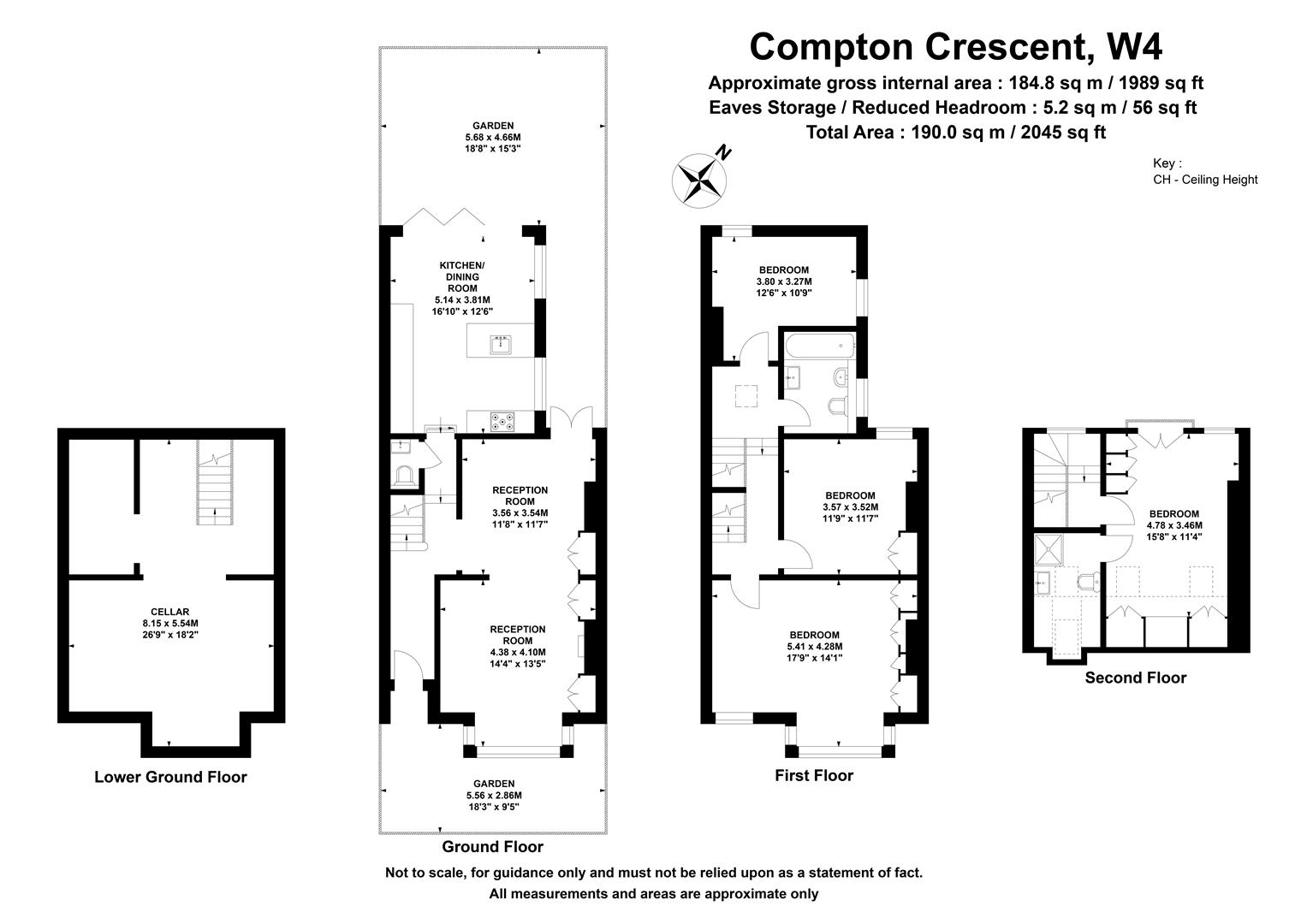 32, Compton Crescent, London floorplan