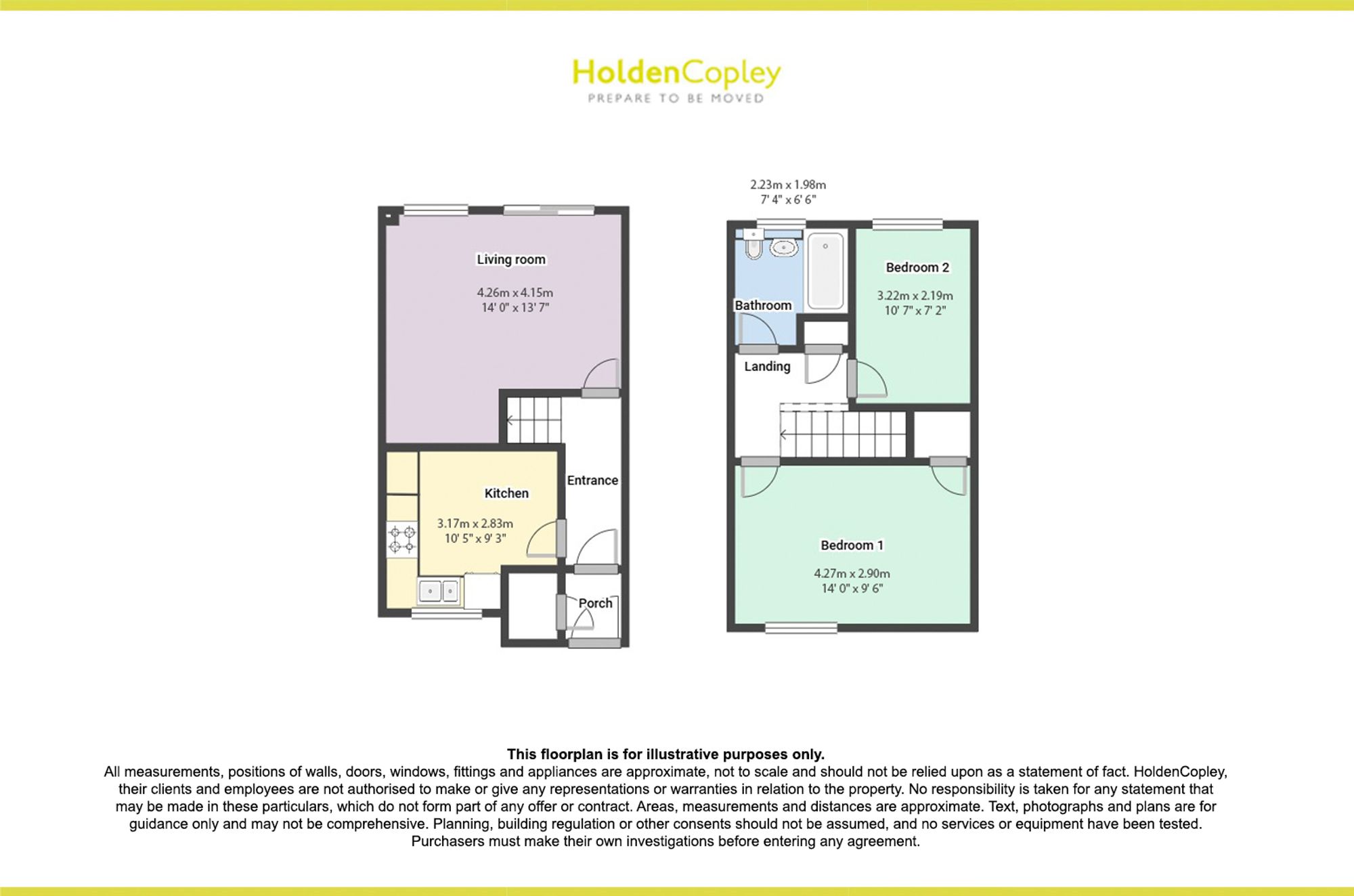 24 Lindale Close, Nottingham floorplan