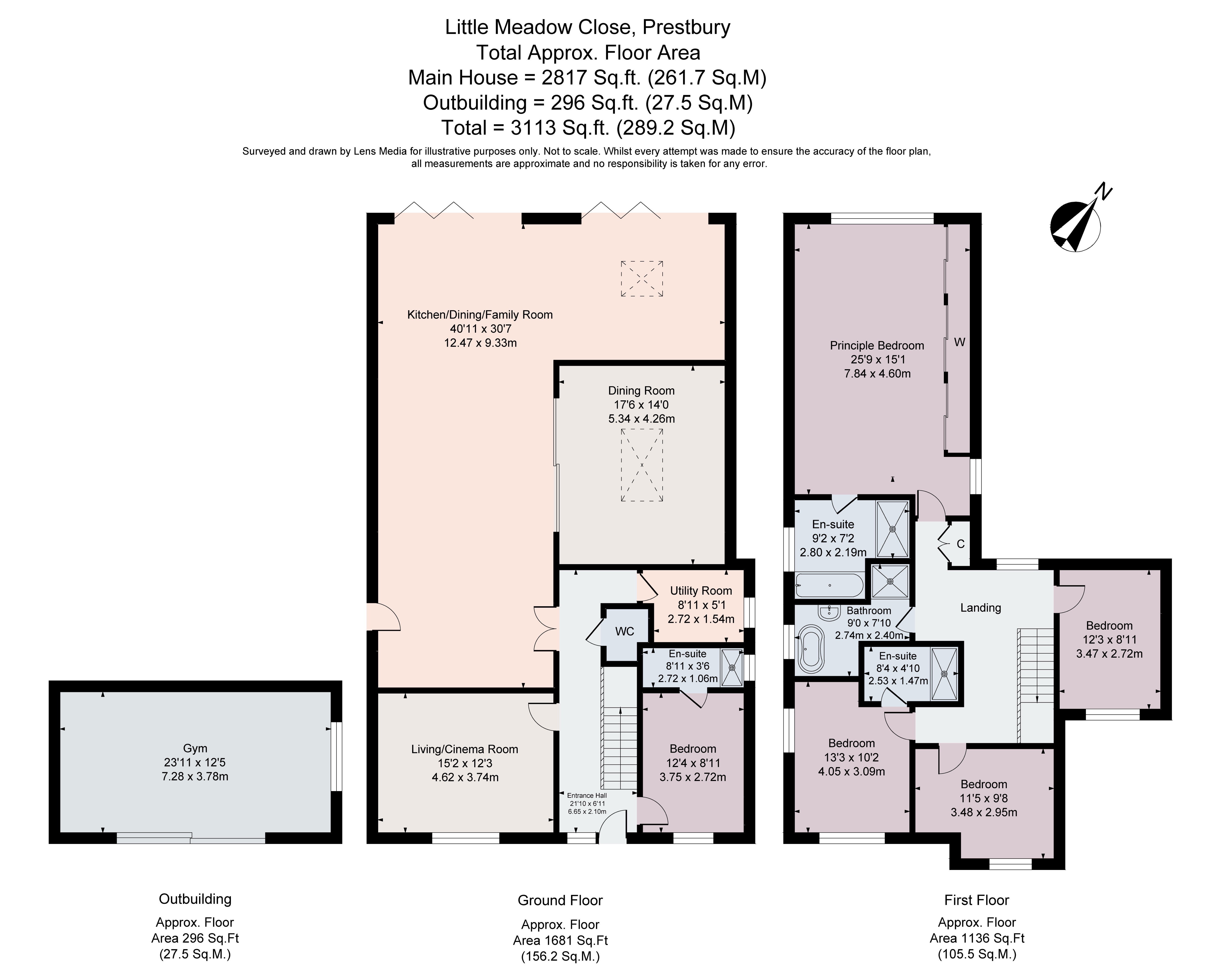 4A, Little Meadow Close, Cheshire East floorplan