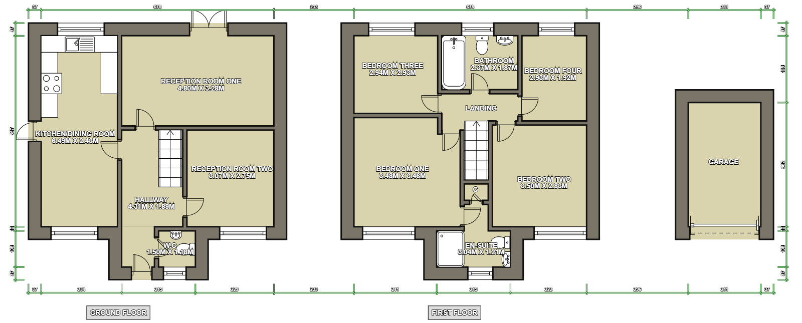 102 Gathurst Lane, Wigan floorplan