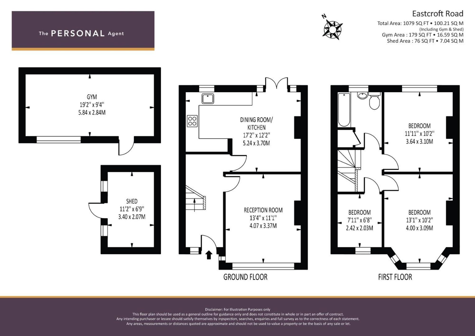 6 Eastcroft Road, Epsom floorplan