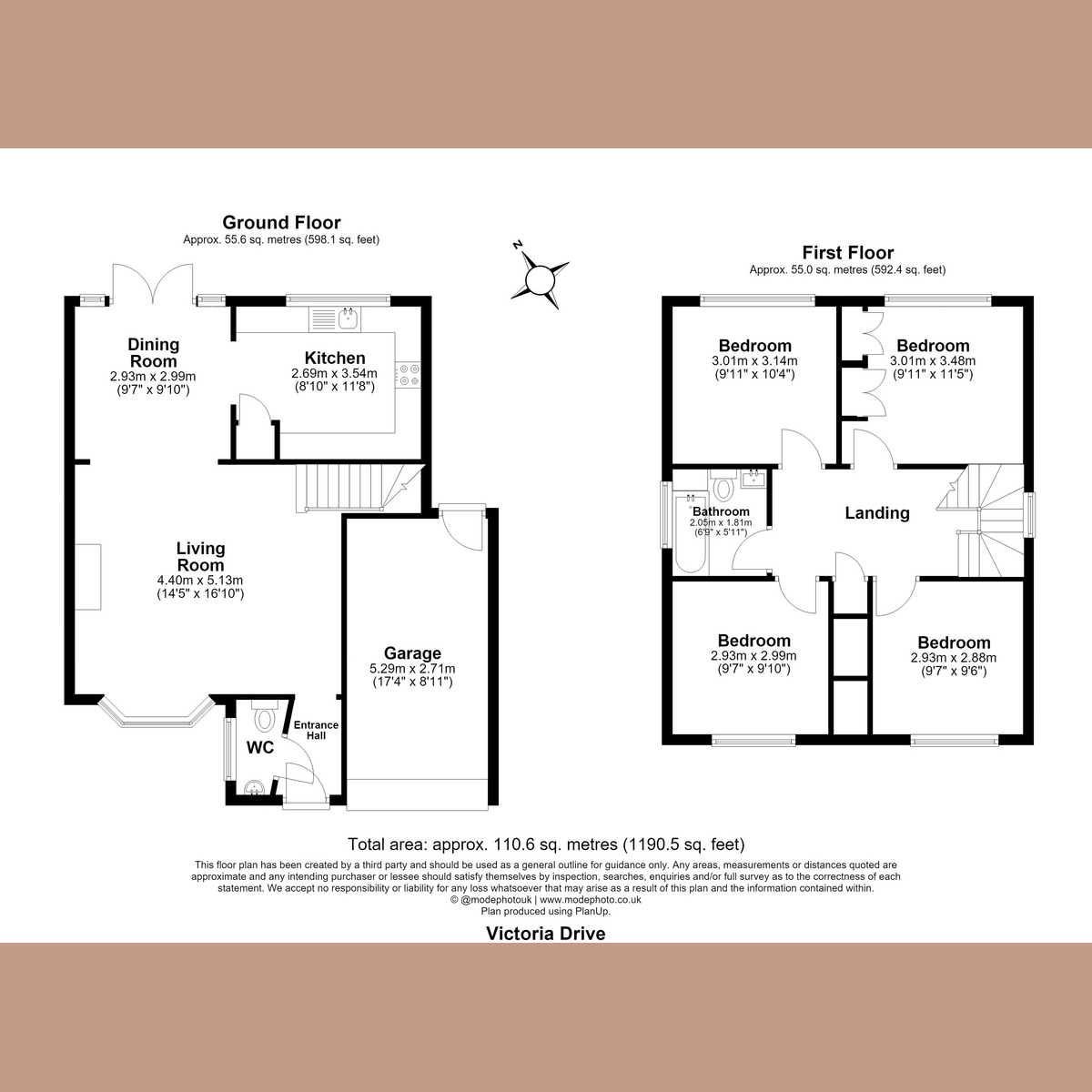7, Victoria Drive, Southend-on-sea floorplan