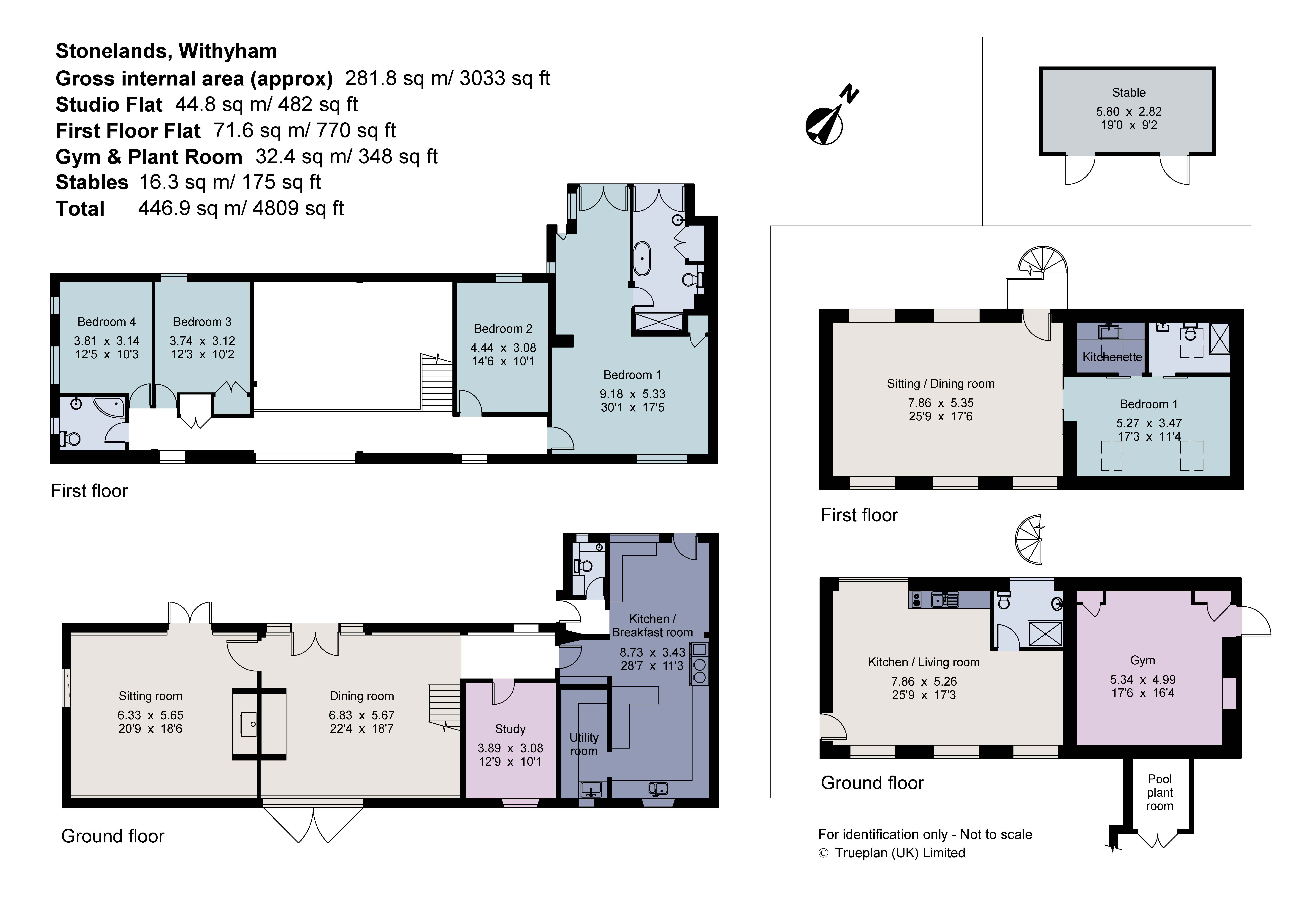 Stonelands,, Withyham, East Sussex floorplan