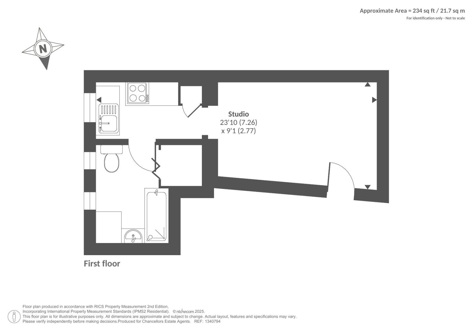 36c, Heath Street, London floorplan