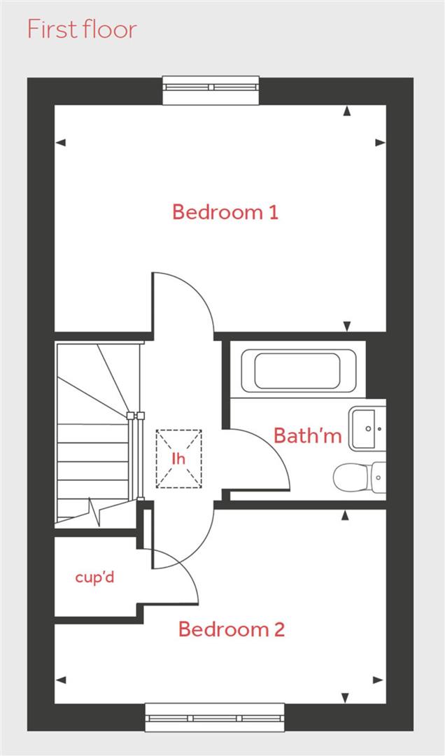 59, Redshank Drive, Scunthorpe floorplan